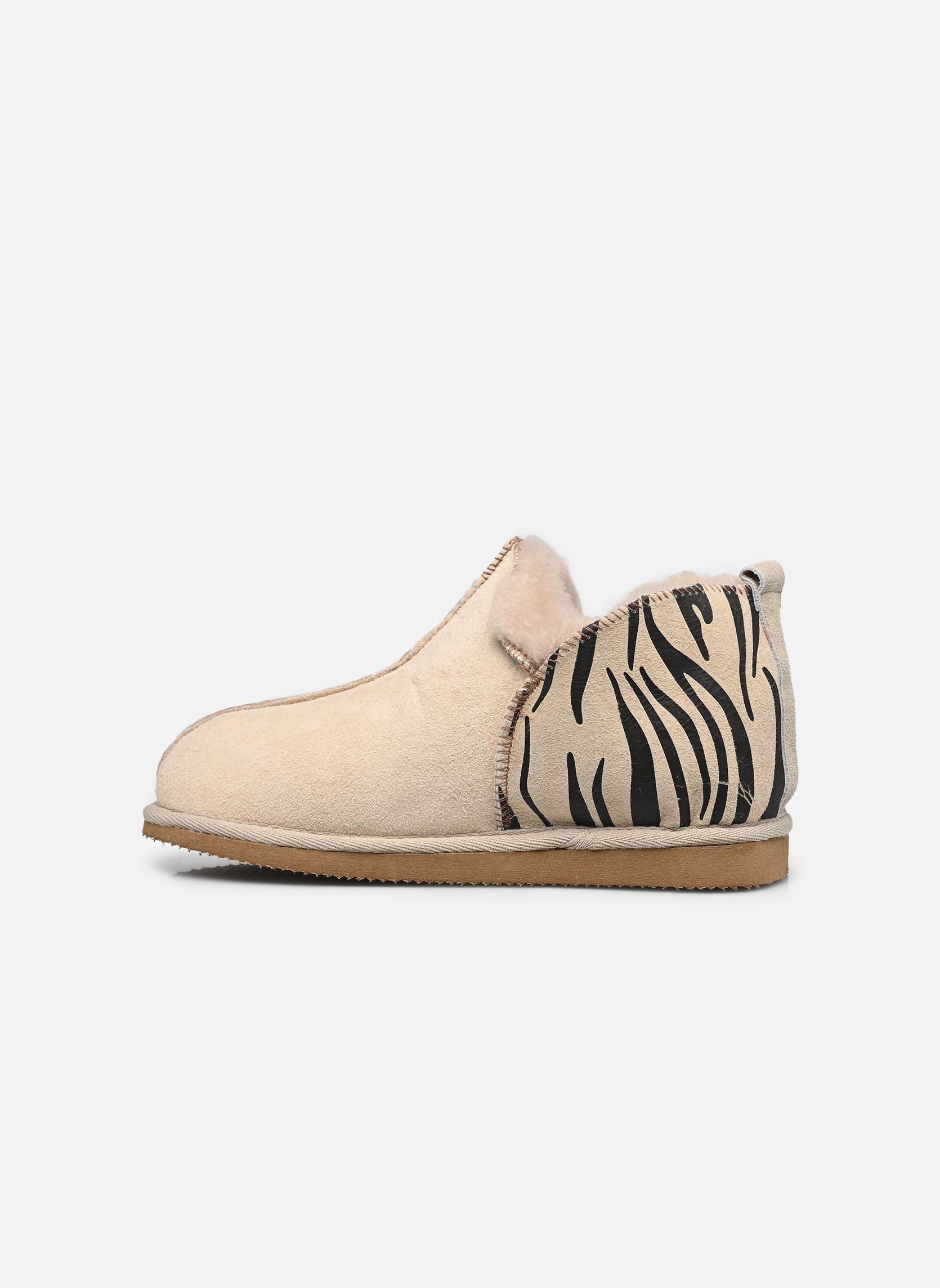 Hausschuhe Annie damen beige Shepherd Hausschuhe Annie damen beige Honey Tiger