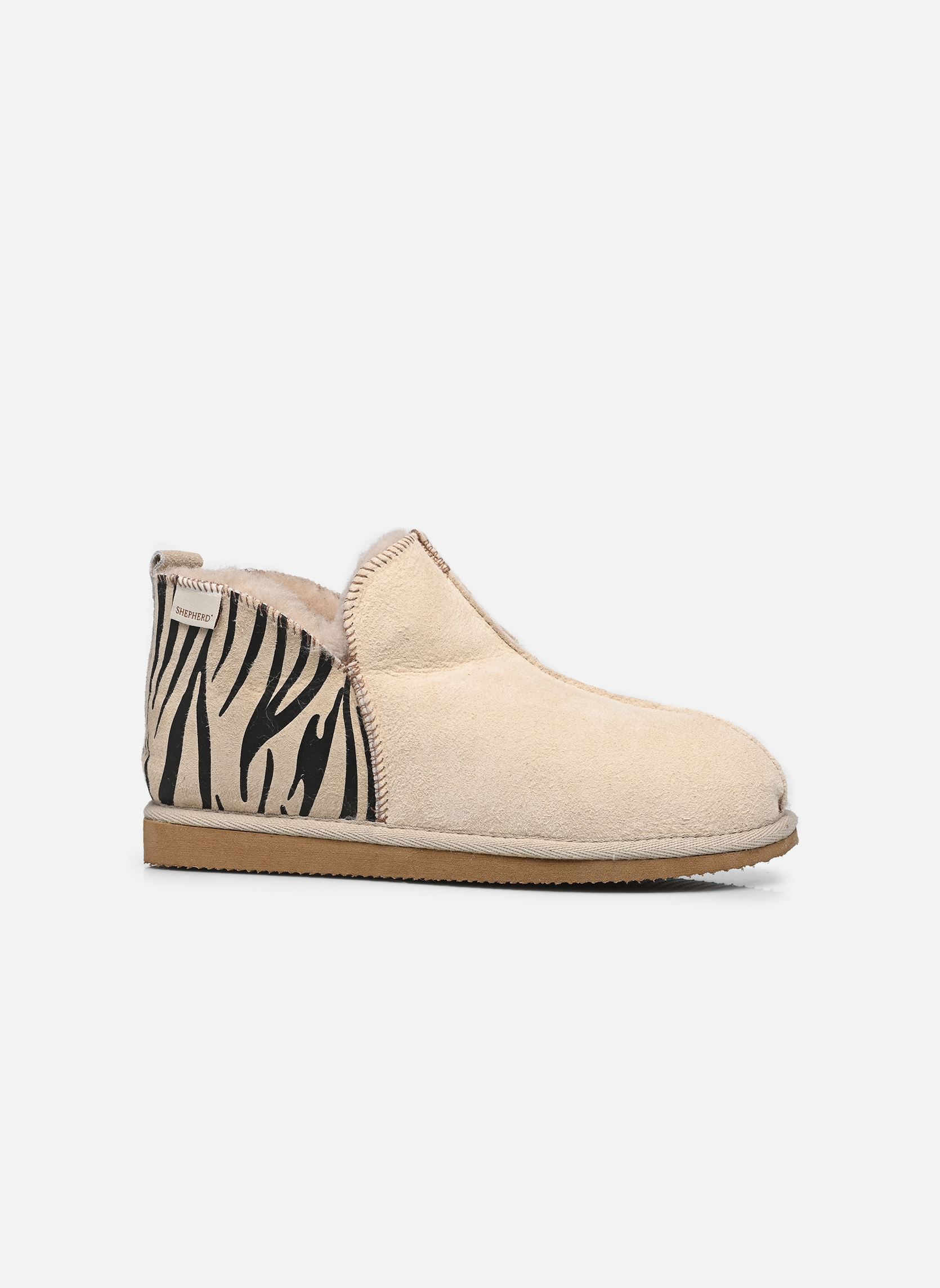 Hausschuhe Annie damen beige Shepherd Hausschuhe Annie damen beige Honey Tiger