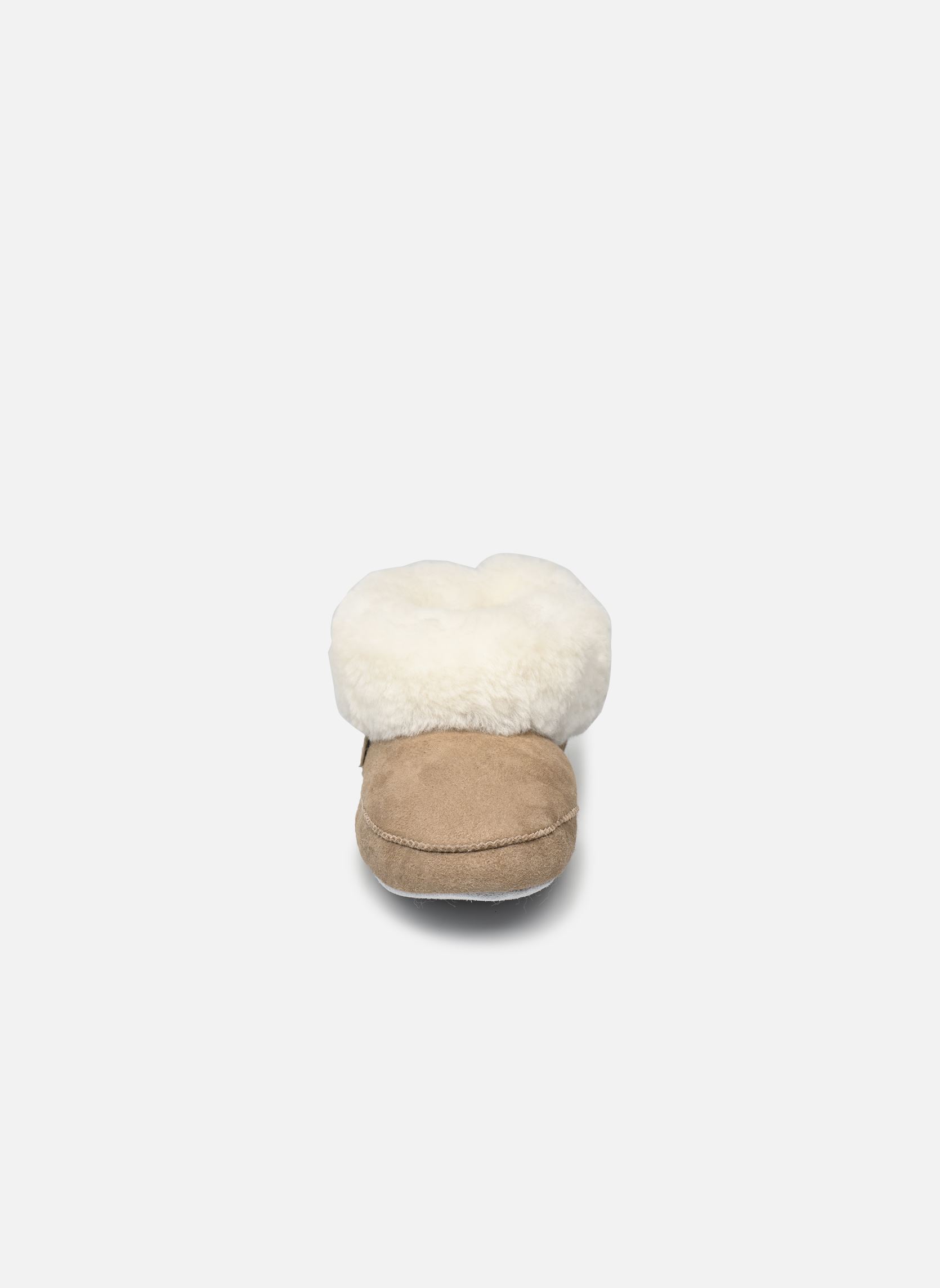 Pantoffels Emmy dames grijs Shepherd Pantoffels Emmy dames grijs Stone/White