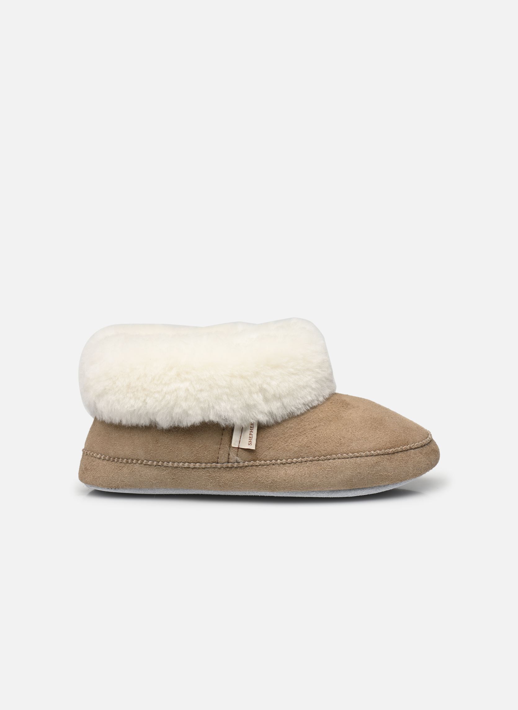 Pantoffels Emmy dames grijs Shepherd Pantoffels Emmy dames grijs Stone/White