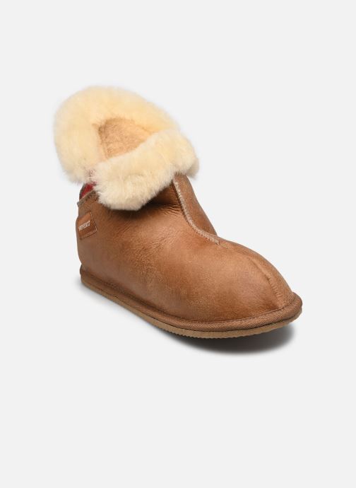 Shepherd Chaussons Bella femme marron