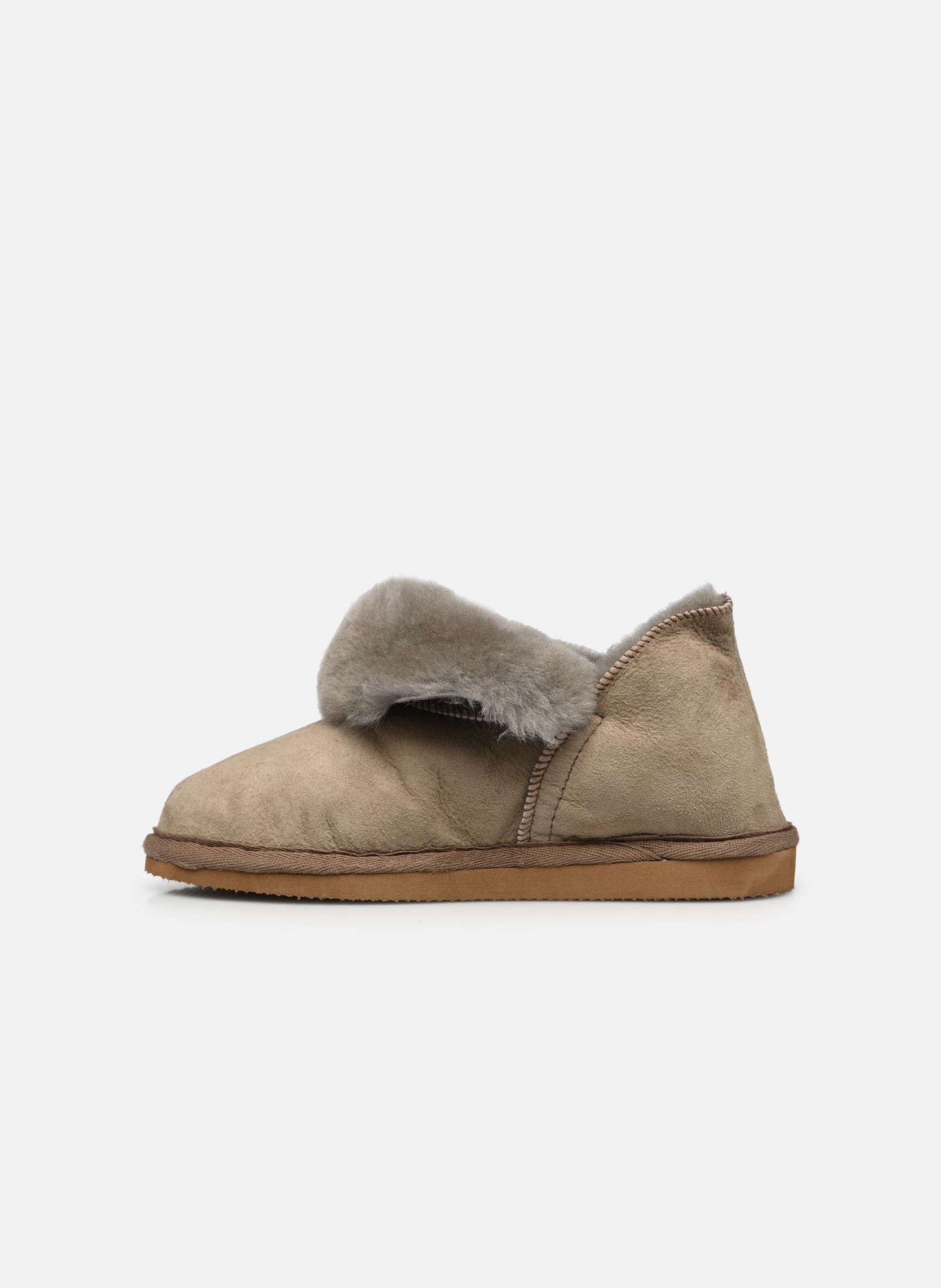 Hausschuhe Karin damen grau Shepherd Hausschuhe Karin damen grau Stone