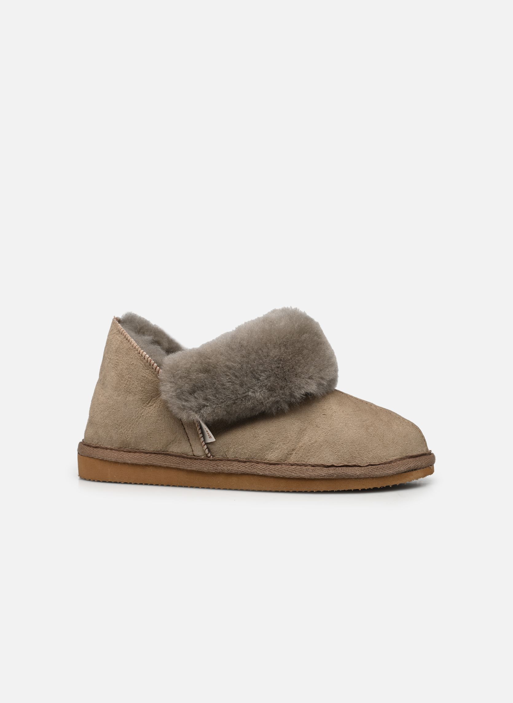 Hausschuhe Karin damen grau Shepherd Hausschuhe Karin damen grau Stone