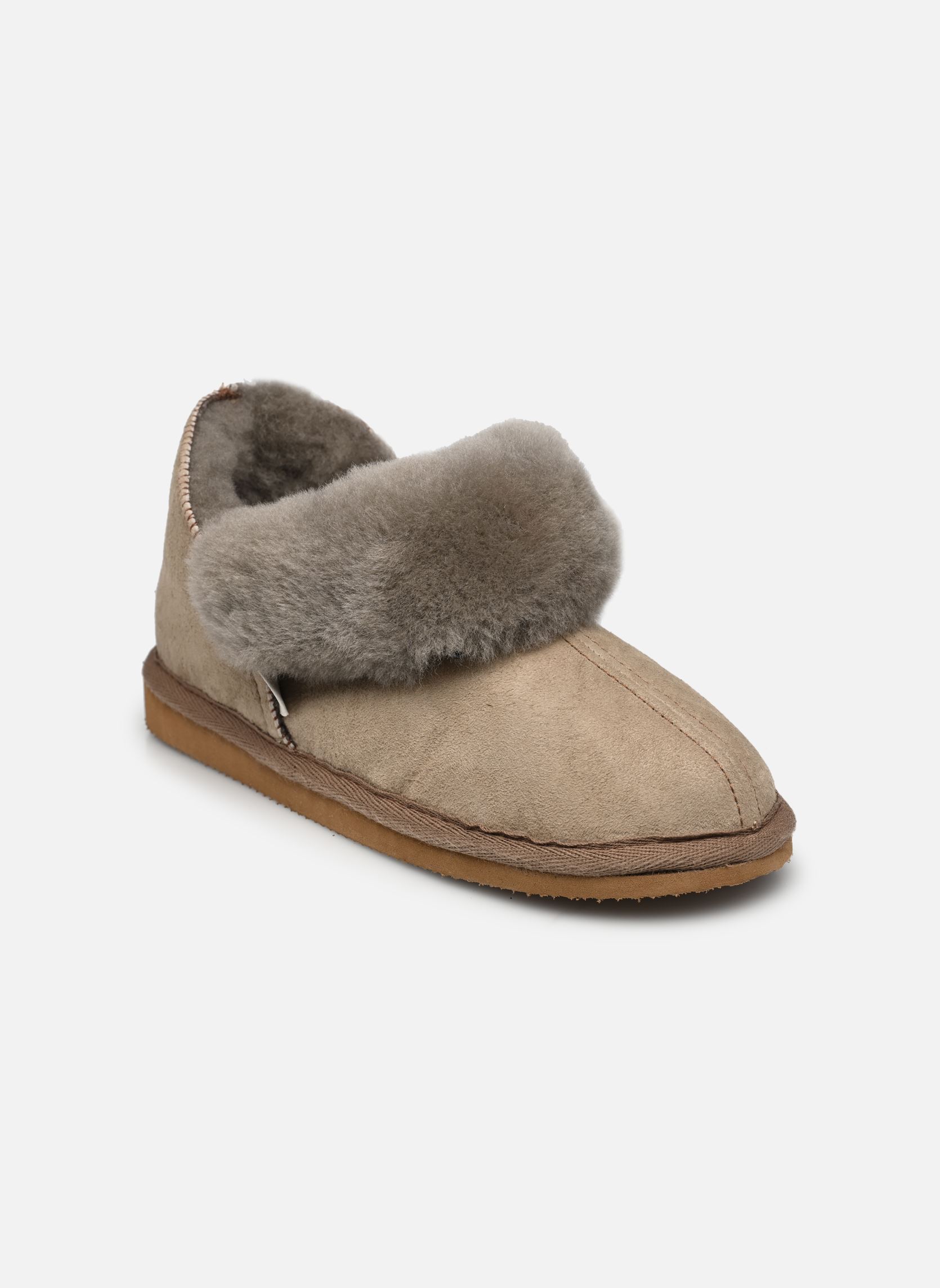 Hausschuhe Karin damen grau Shepherd Hausschuhe Karin damen grau Stone
