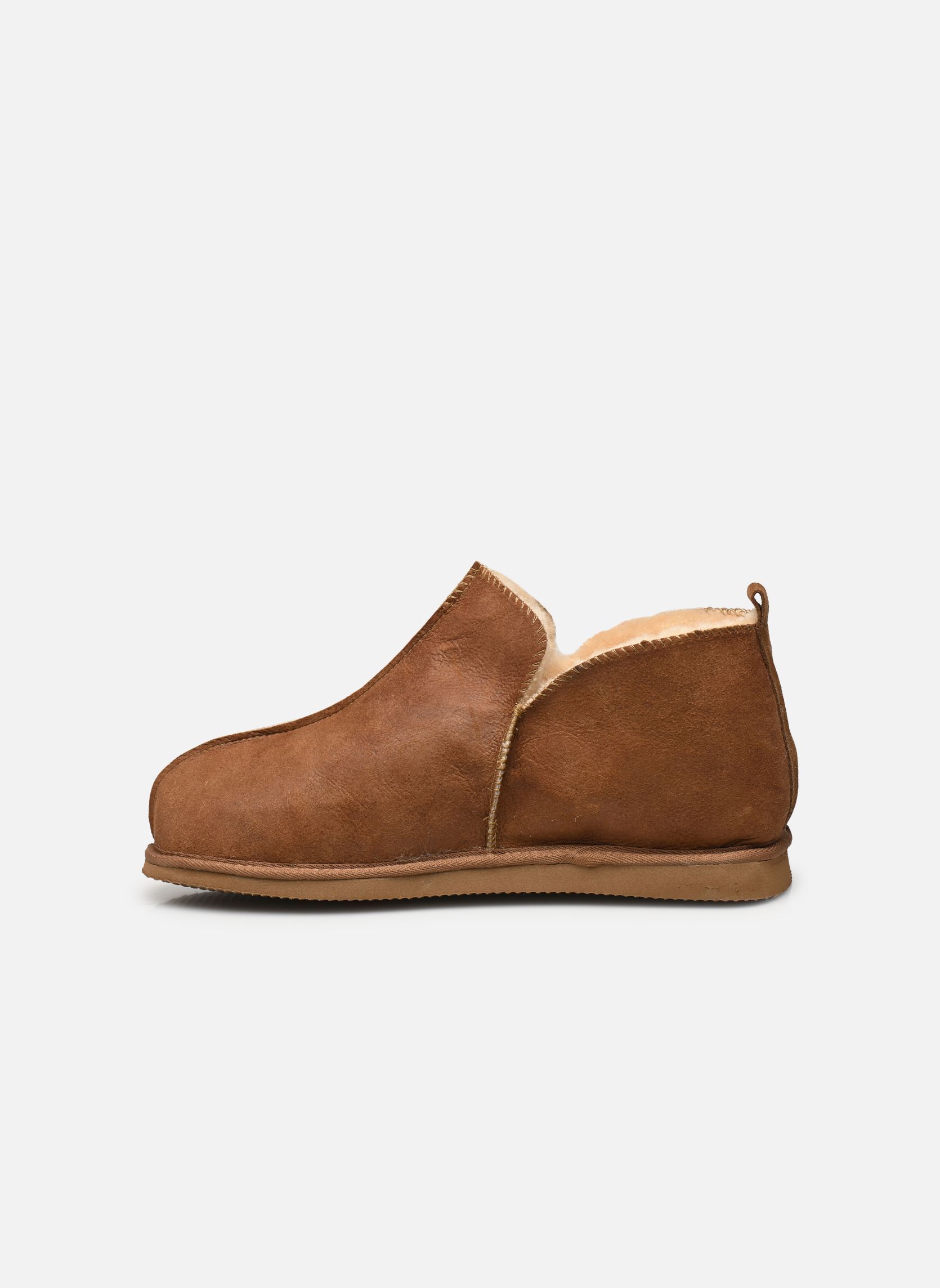 Pantoffels Anton heren bruin Shepherd Pantoffels Anton heren bruin Antique/Cognac