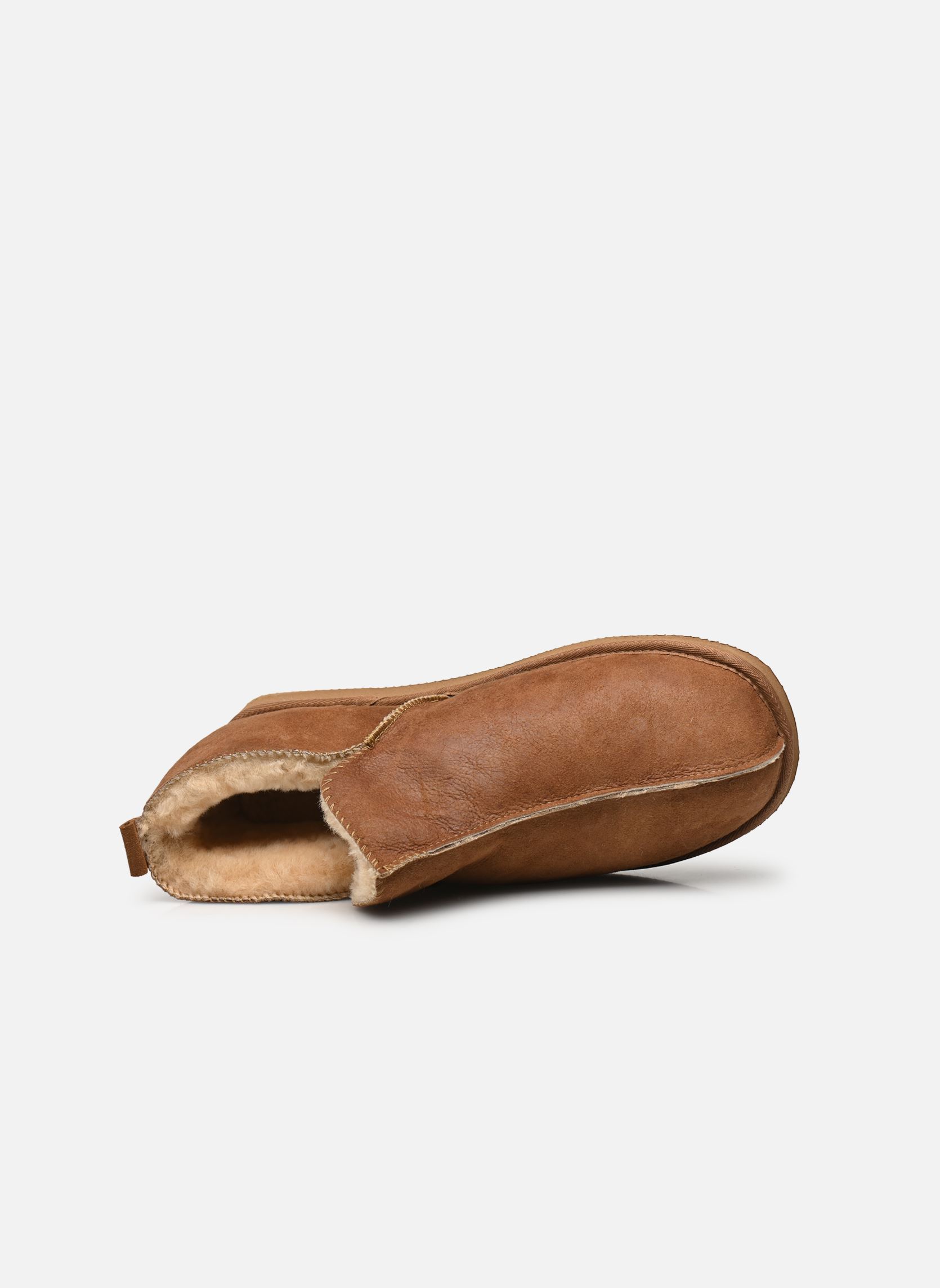 Pantoffels Anton heren bruin Shepherd Pantoffels Anton heren bruin Antique/Cognac