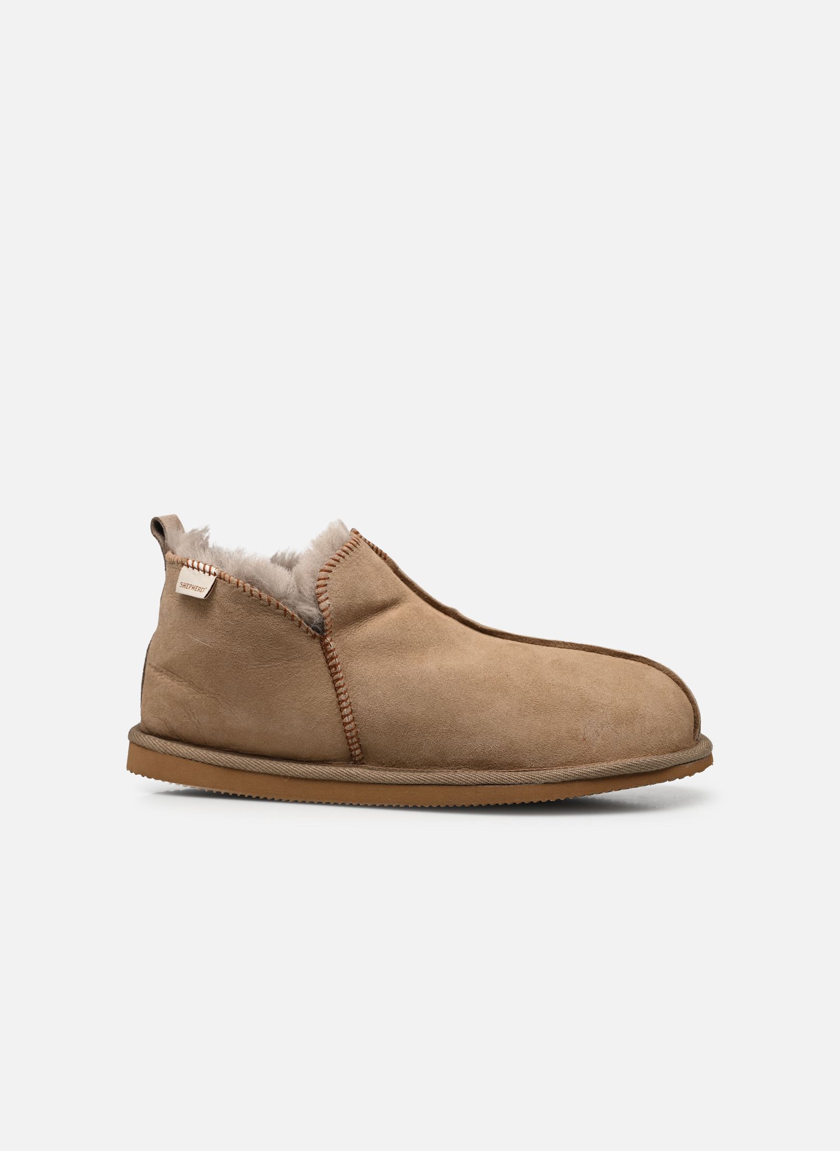Chaussons Anton homme gris Shepherd Chaussons Anton homme gris STONE