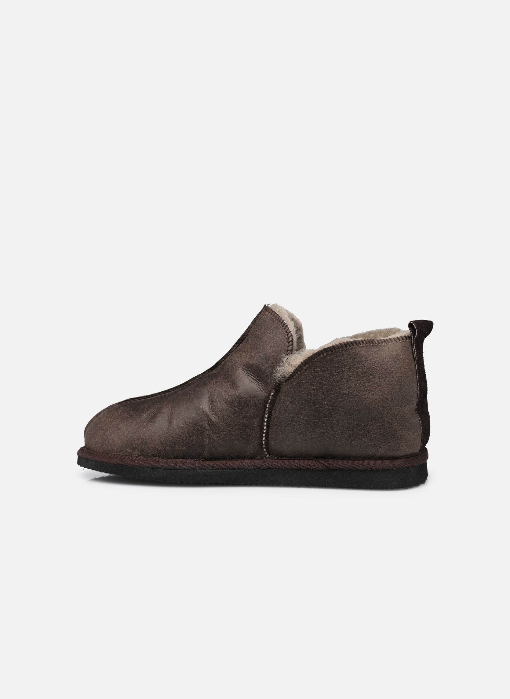 Hausschuhe Anton herren grau Shepherd Hausschuhe Anton herren grau Stone Oiled Antique