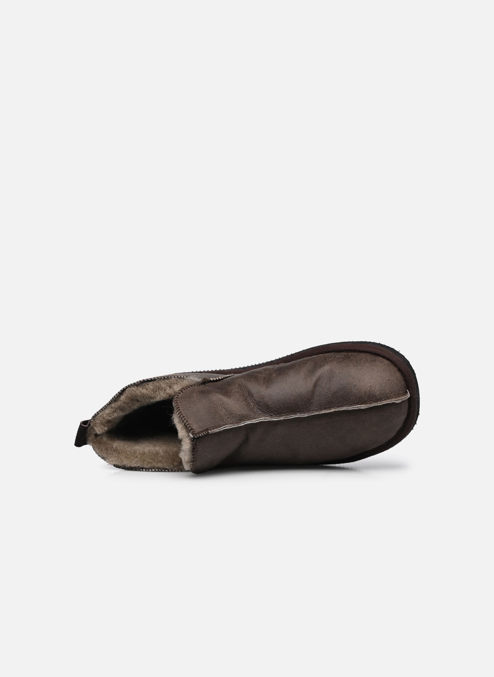 Hausschuhe Anton herren grau Shepherd Hausschuhe Anton herren grau Stone Oiled Antique