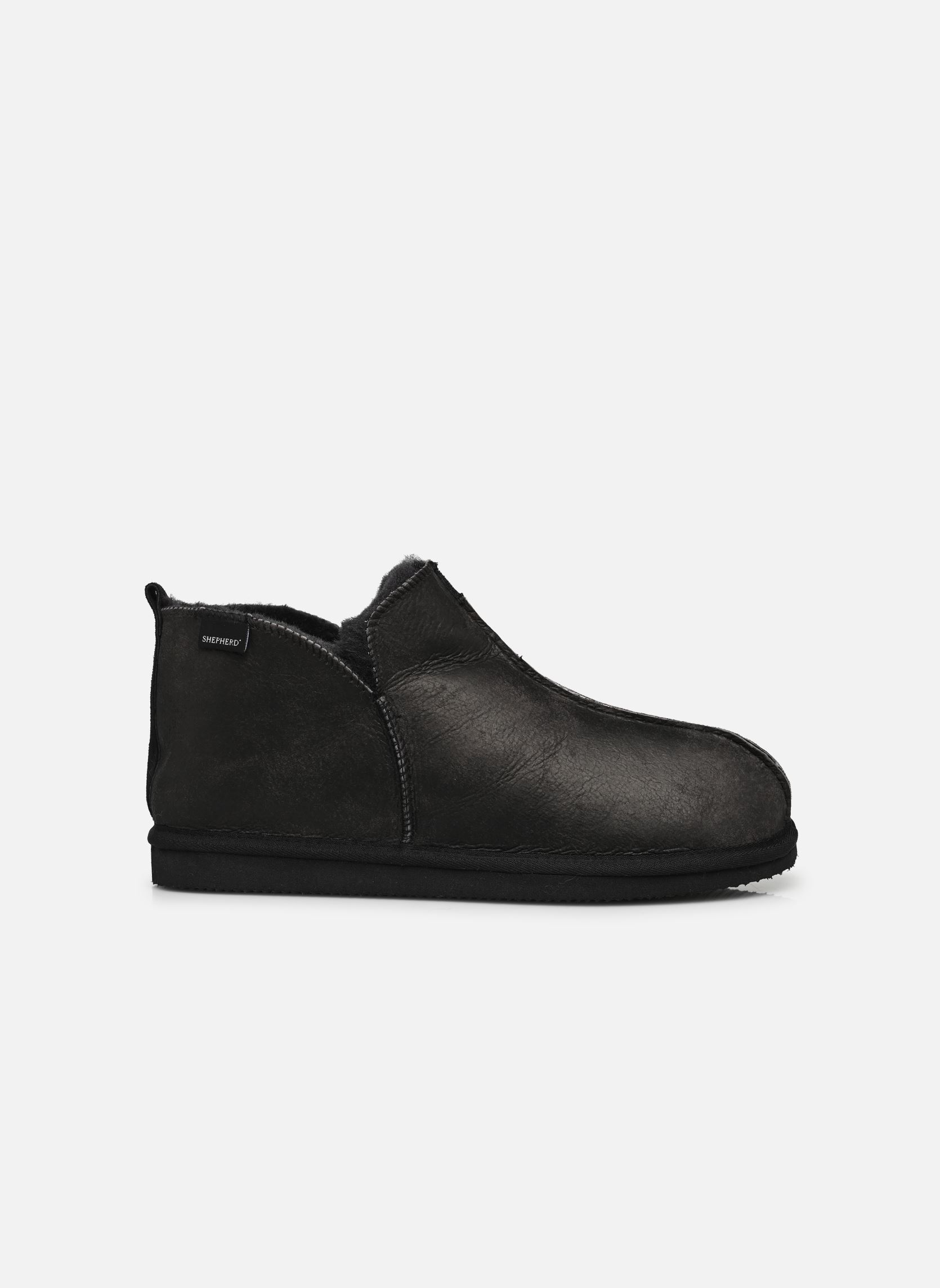 Chaussons Anton homme noir Shepherd Chaussons Anton homme noir MATT BLACK