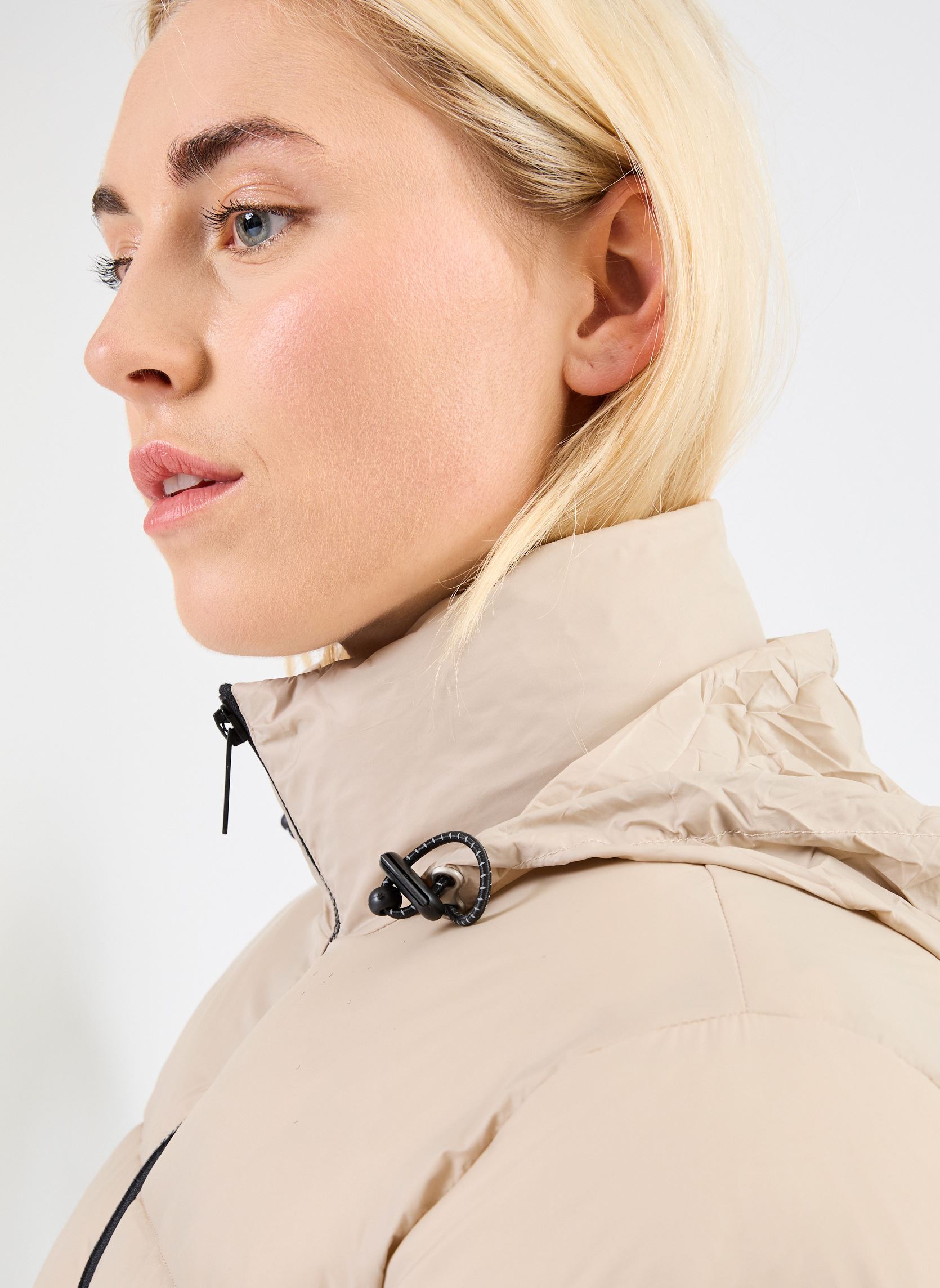 Piumini Doudoune Courte donna beige Schott Piumini Doudoune Courte donna beige BEIGE