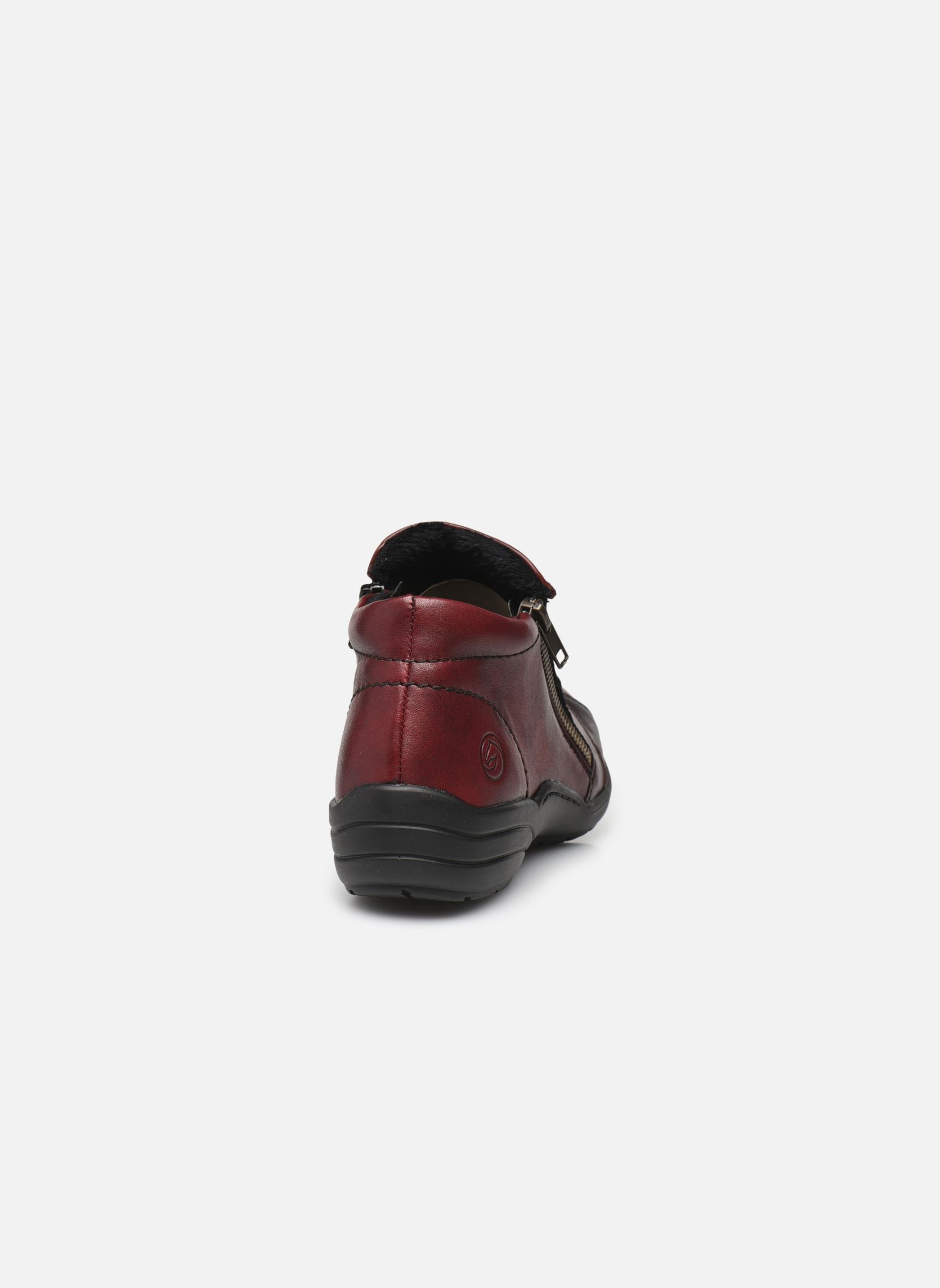 Bottines basses OLGA femme rouge Remonte Bottines basses OLGA femme rouge VINO/ANTIK/HAVANNA/VINOROSSO
