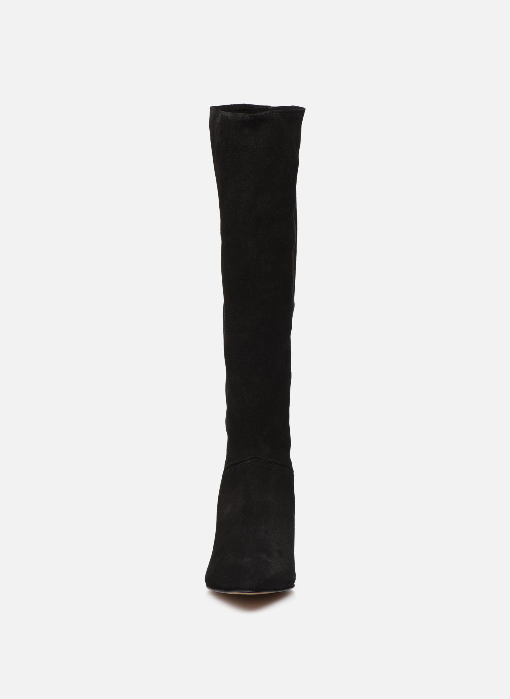 Bottes Jasmina 50 Stiletto femme noir Anonymous Copenhagen Bottes Jasmina 50 Stiletto femme noir CALF SUEDE BLACK