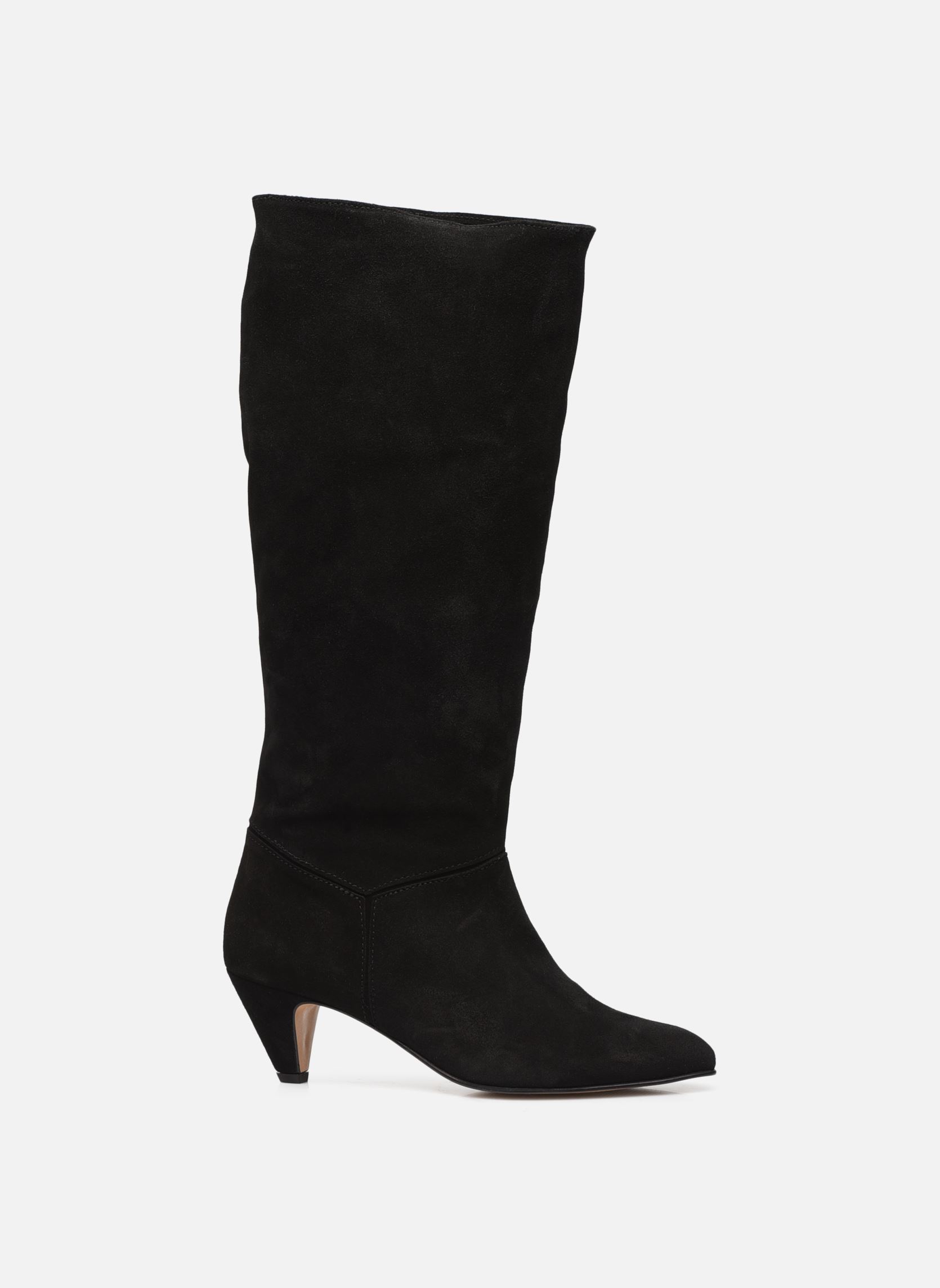 Bottes Jasmina 50 Stiletto femme noir Anonymous Copenhagen Bottes Jasmina 50 Stiletto femme noir CALF SUEDE BLACK