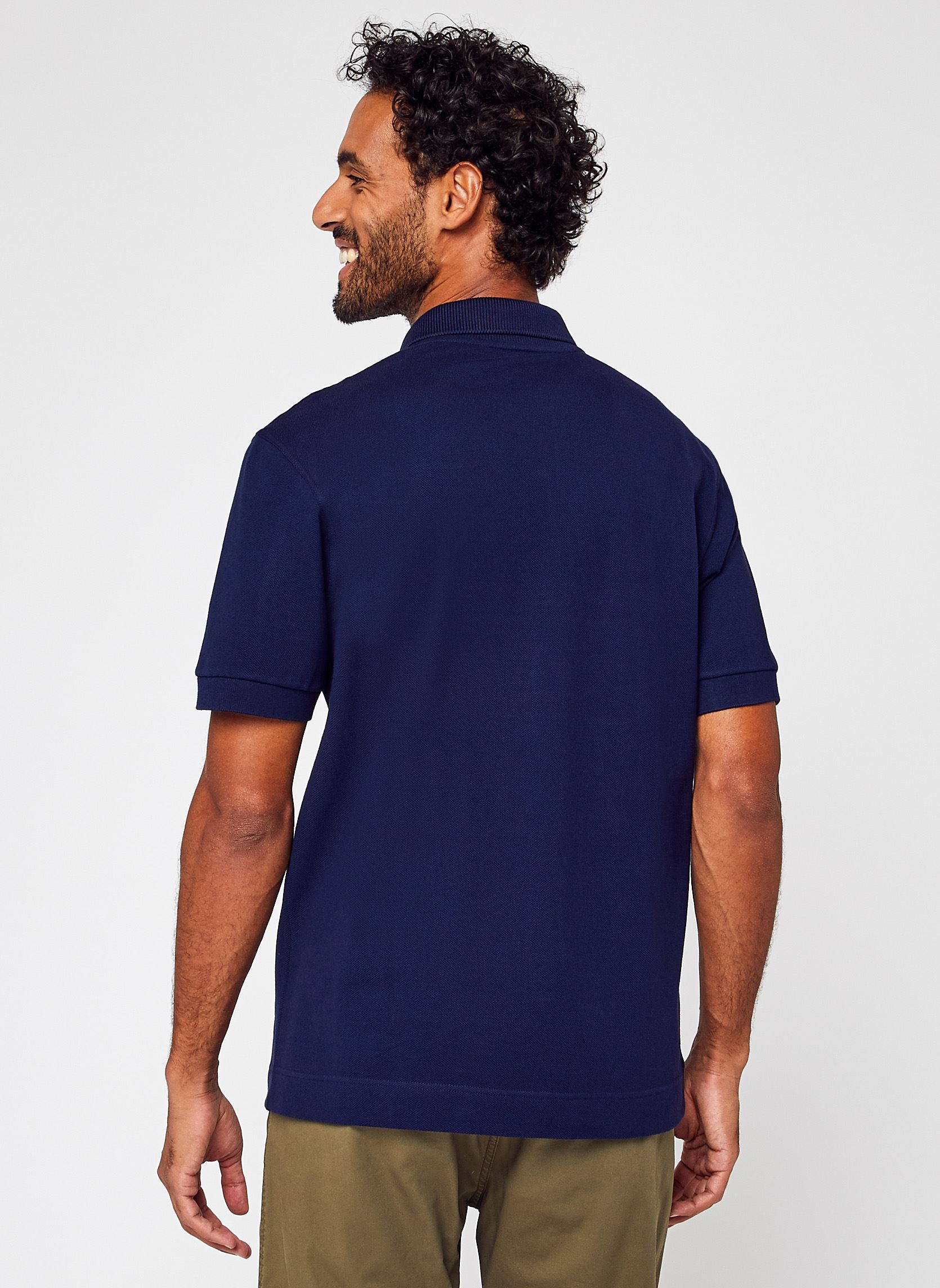 Polo's Polo Classique L1221 Manches Courtes Cot heren blauw Lacoste Polo's Polo Classique L1221 Manches Courtes Cot heren blauw L1221-166