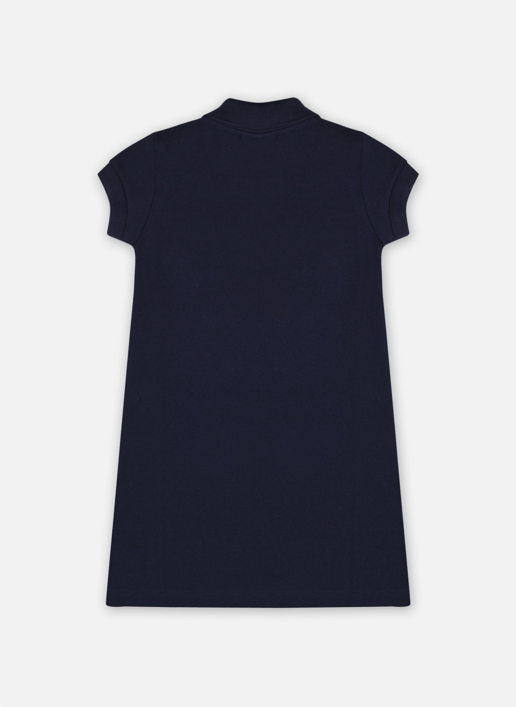 Jurken Robe MC enfant EJ2816 meisjes blauw Lacoste Jurken Robe MC enfant EJ2816 meisjes blauw MARINE