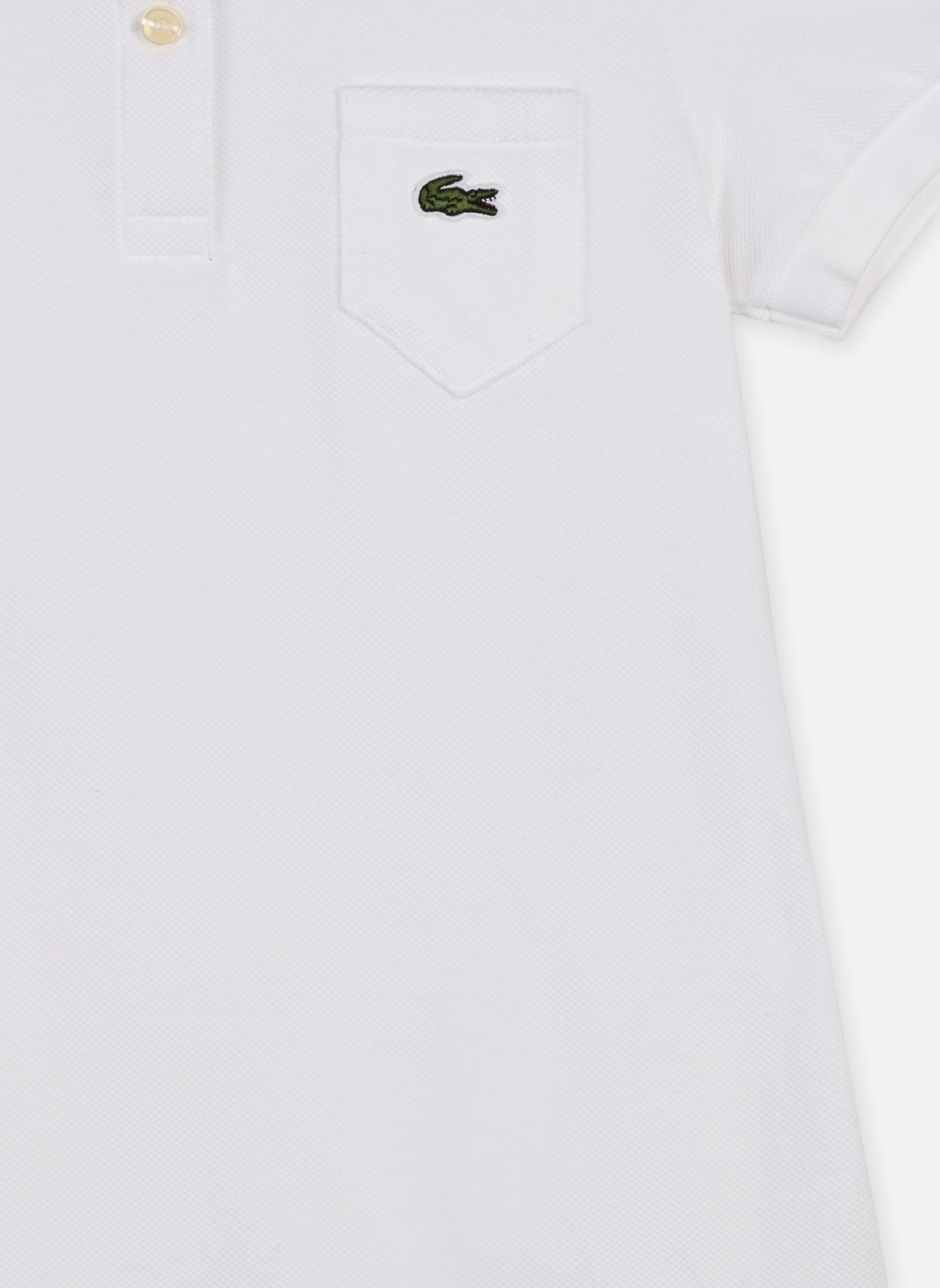 Robes Robe MC enfant EJ2816 fille blanc Lacoste Robes Robe MC enfant EJ2816 fille blanc 001 BLANC