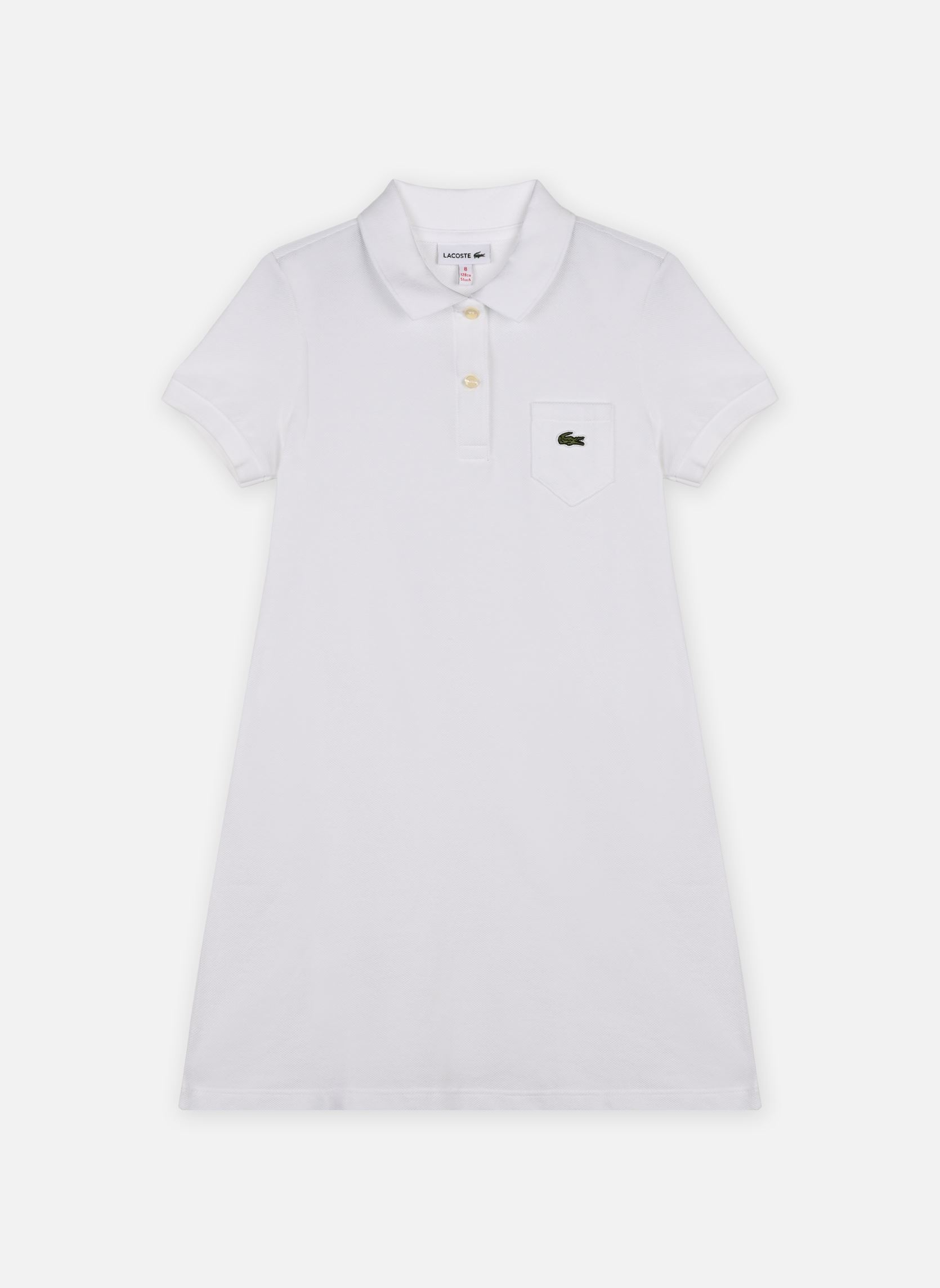 Vêtements Lacoste Robe MC enfant EJ2816 pour Accessoires