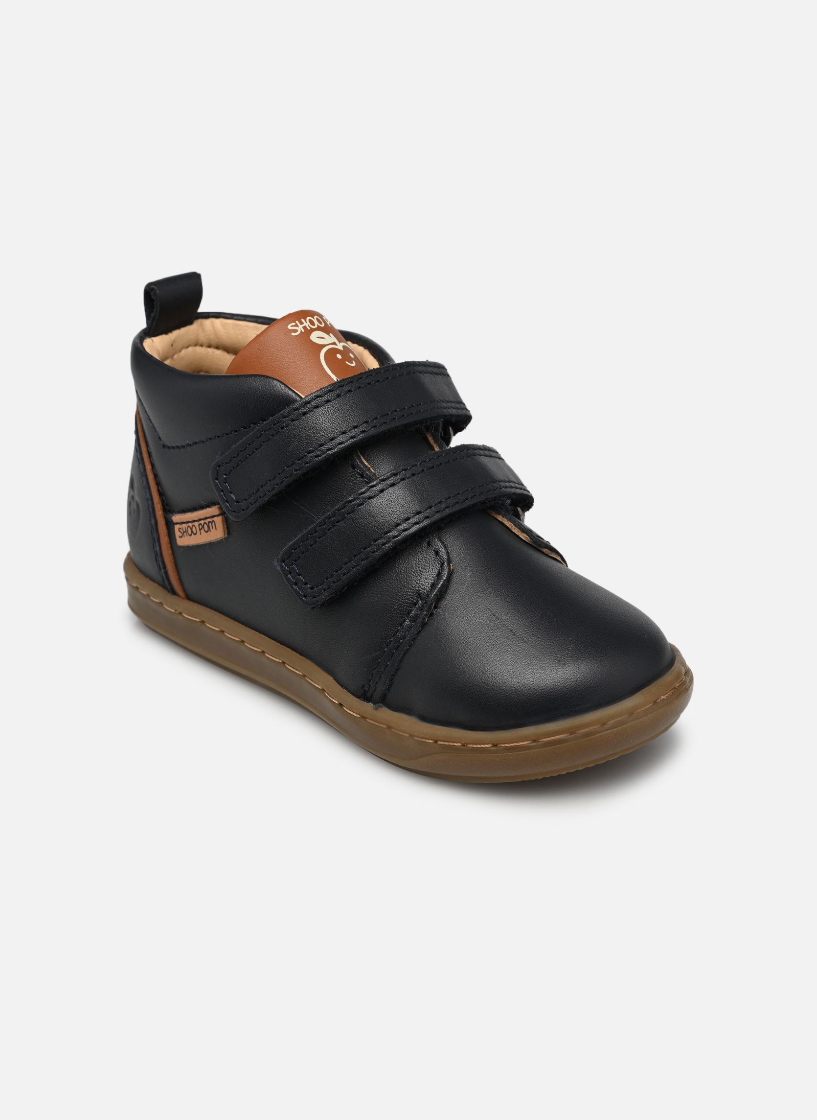 Chaussures premiers pas Bouba Panam garçon bleu Shoo Pom Chaussures premiers pas Bouba Panam garçon bleu NAVY - CAMEL