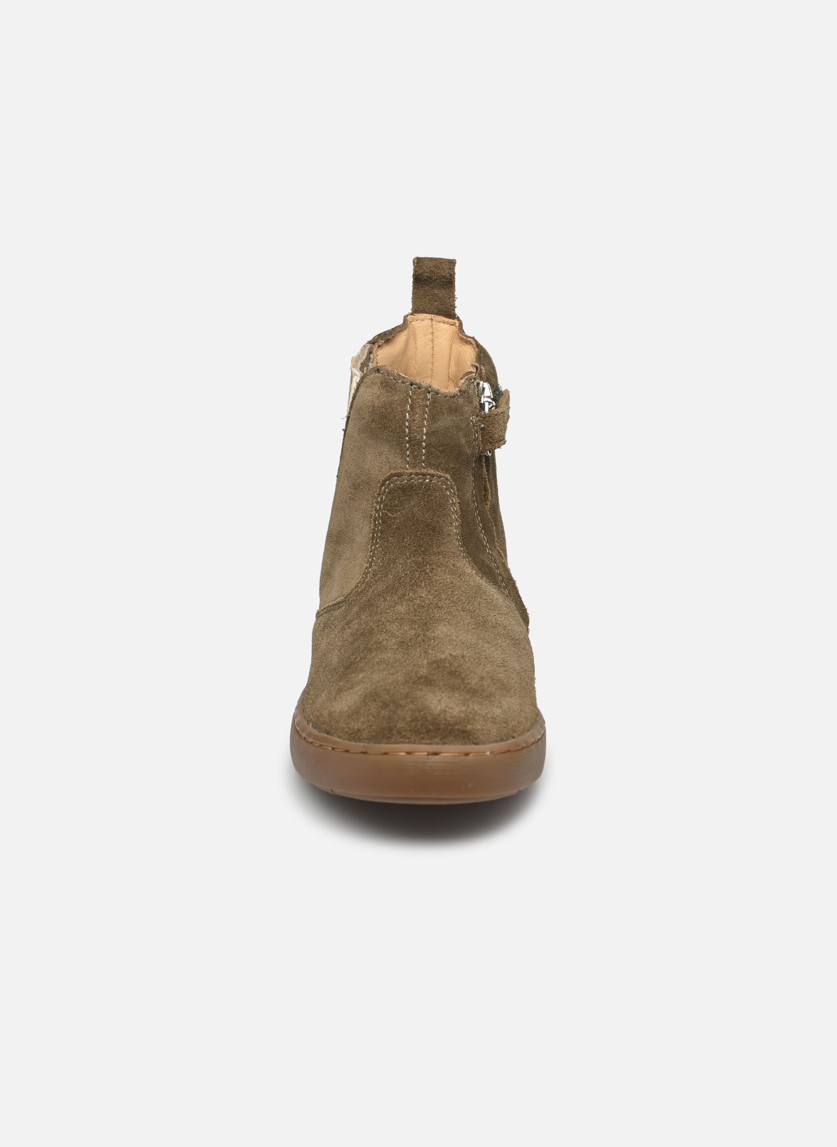 Bottines Play New Shine fille vert Shoo Pom Bottines Play New Shine fille vert KAKI