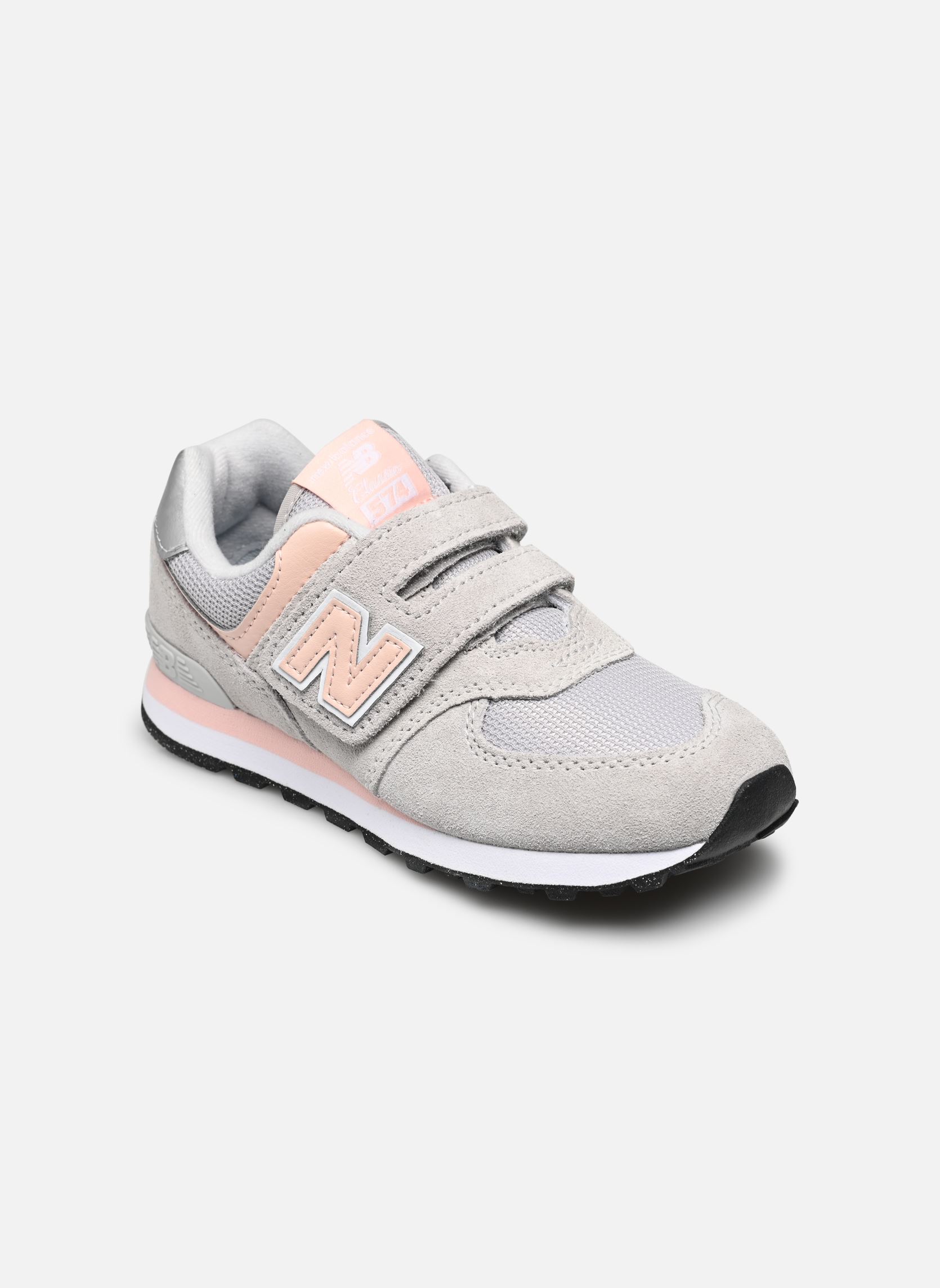 Basket Cuir Enfant New Balance 574 28?35 Pv574 - vue 3