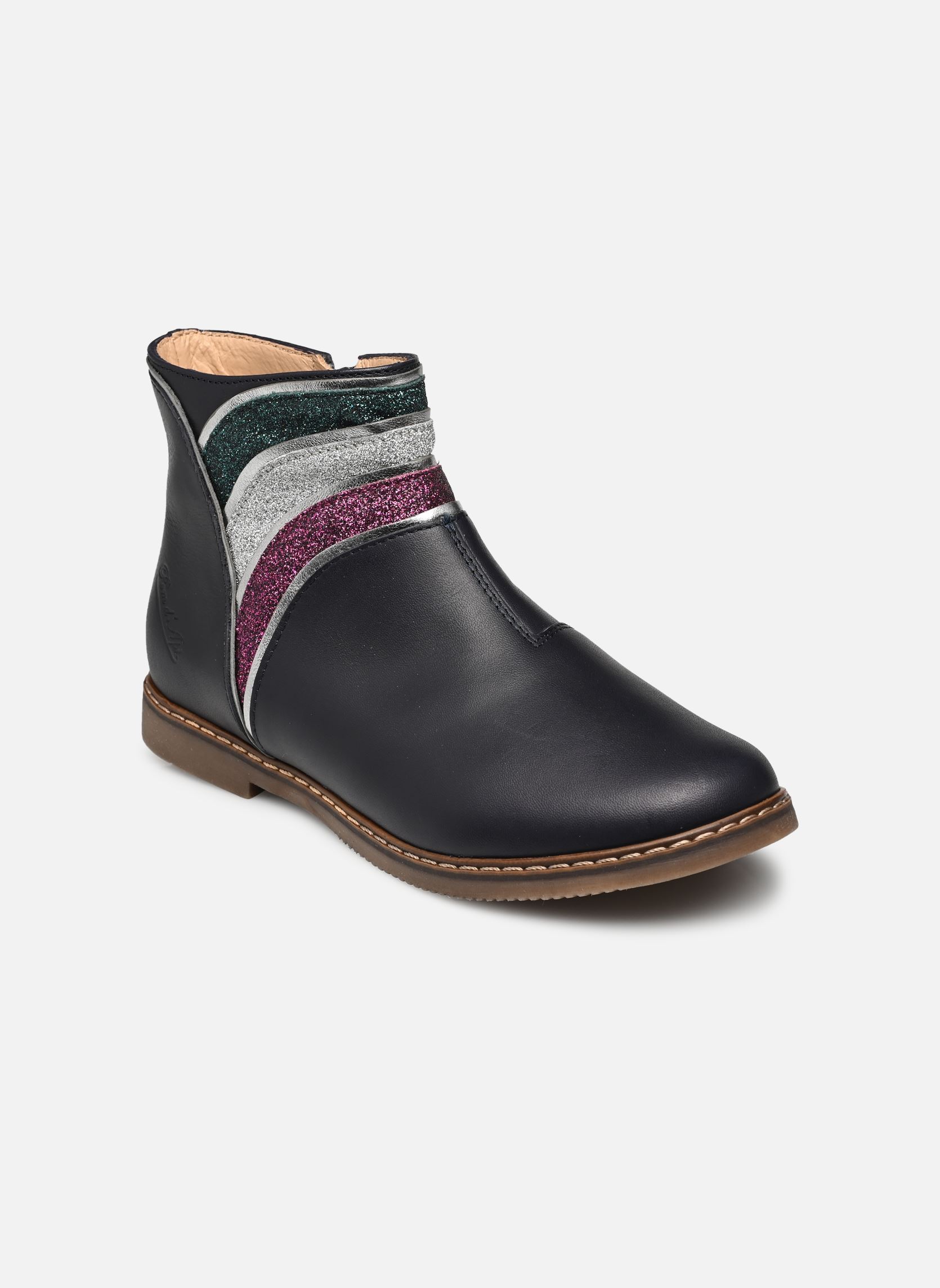 Stiefeletten / Ankle Boots City Wave mädchen blau Pom d Api Stiefeletten / Ankle Boots City Wave mädchen blau MARINE - MULTI