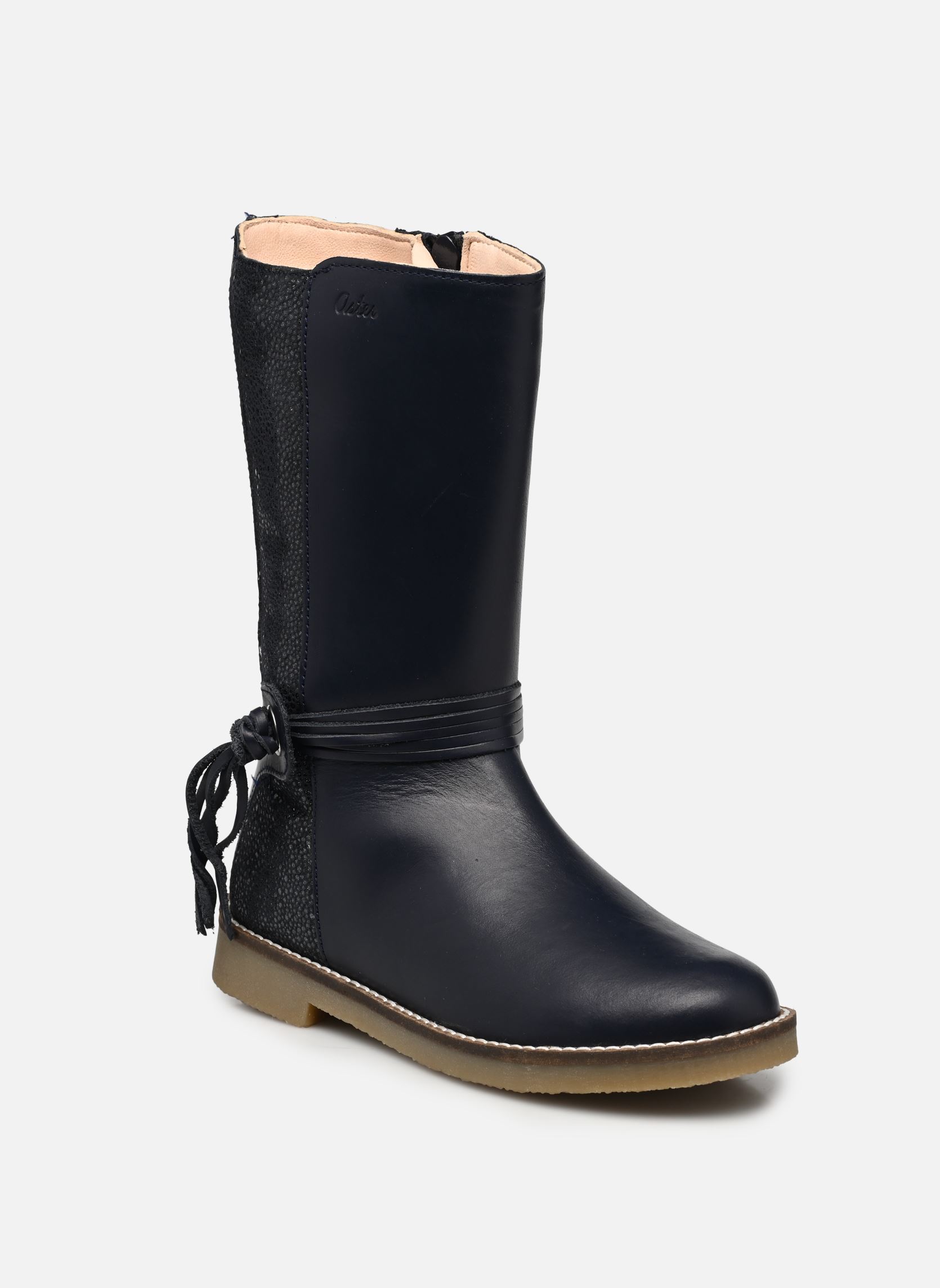 Bottes Widol fille bleu Aster Bottes Widol fille bleu MARINE METALISE