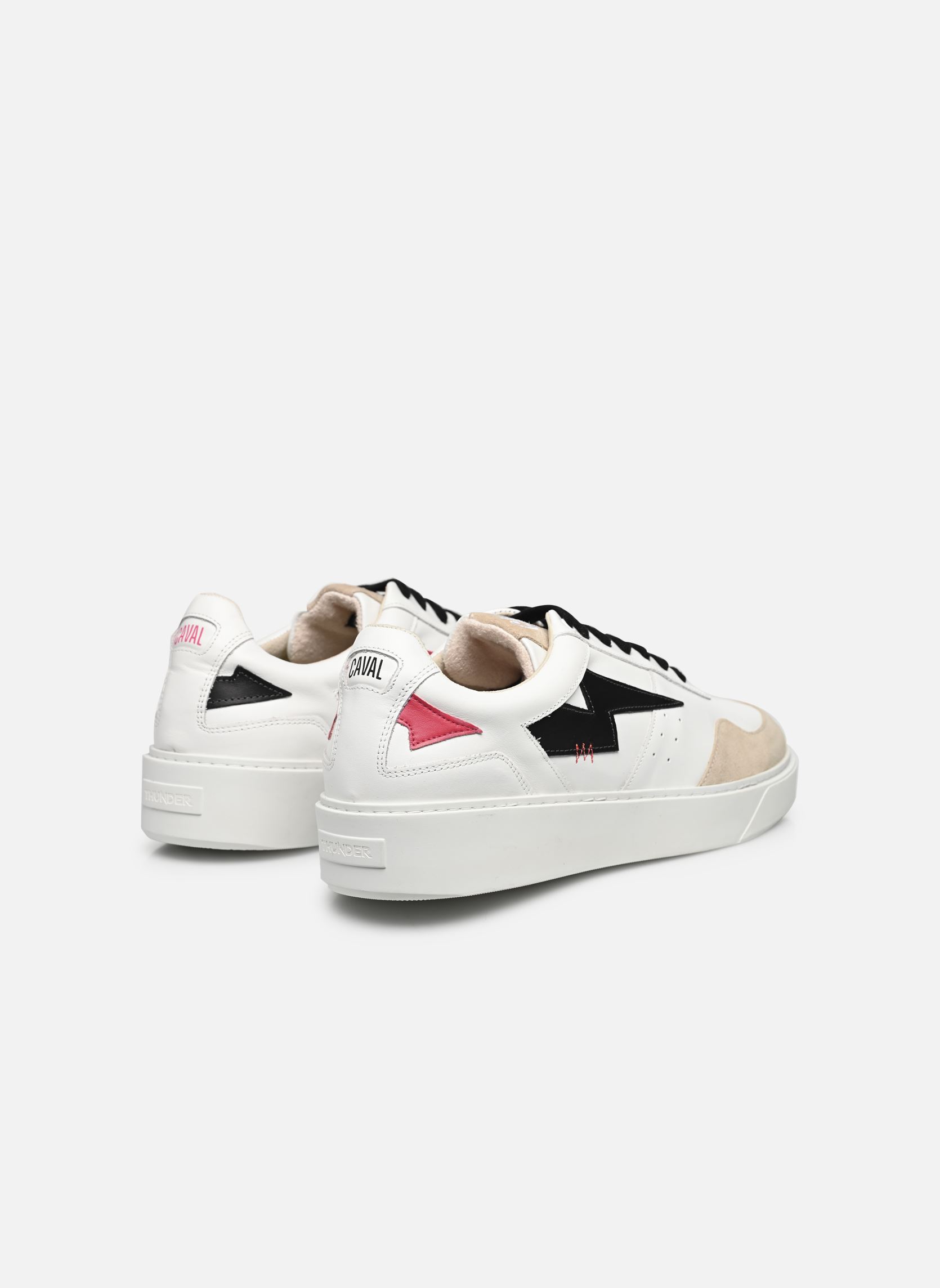 Lage sneakers Thunder W dames beige Caval Lage sneakers Thunder W dames beige Purple Shot