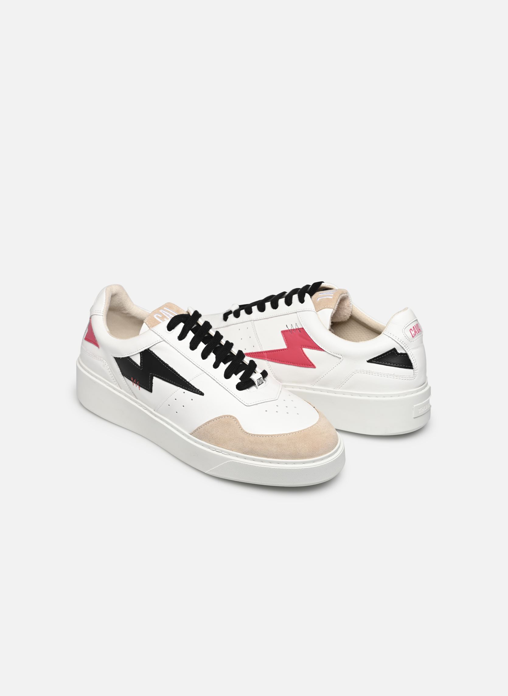 Lage sneakers Thunder W dames beige Caval Lage sneakers Thunder W dames beige Purple Shot