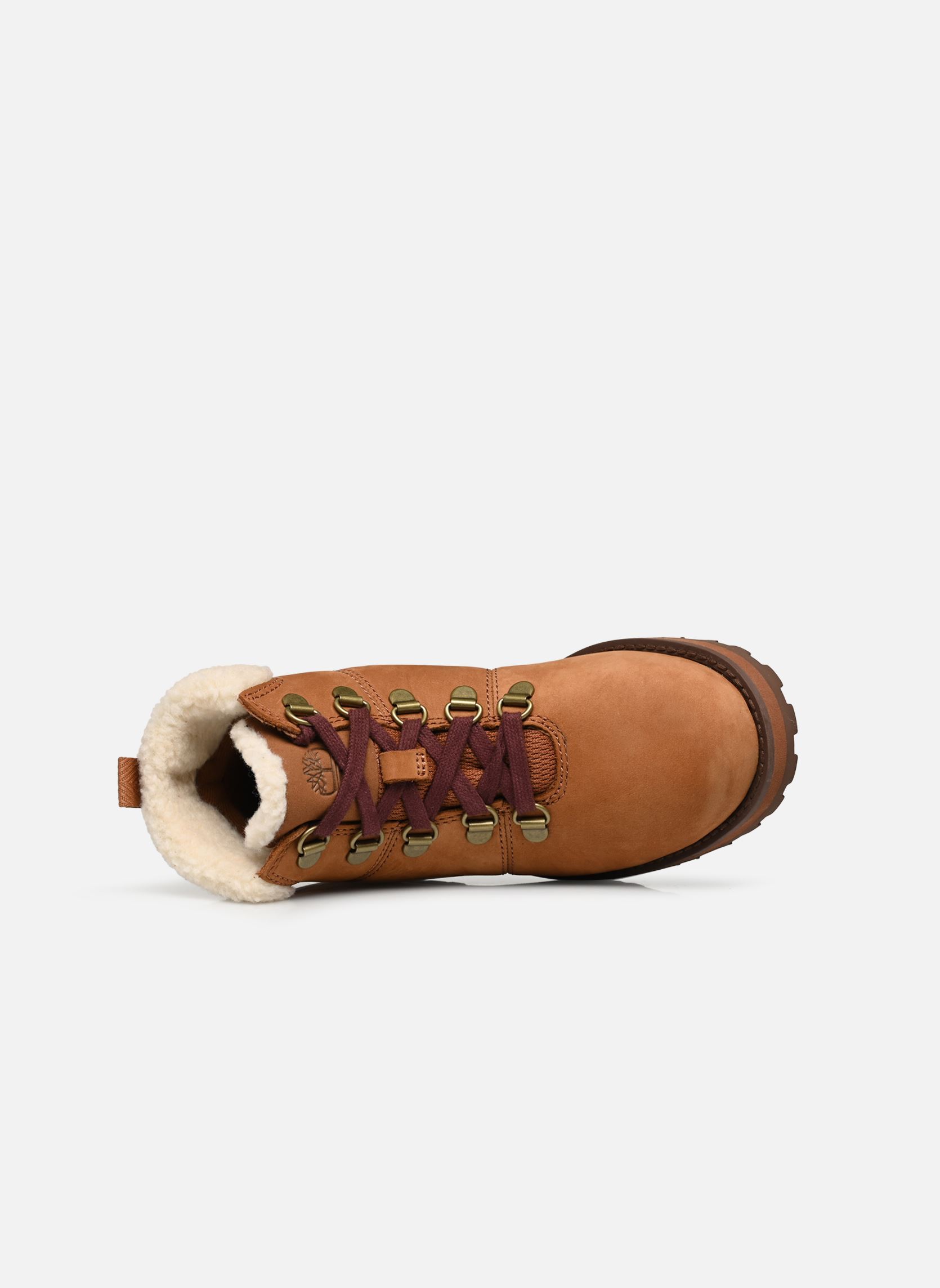 Bottines Courma Kid WL Hiker marron Timberland Bottines Courma Kid WL Hiker marron RUST NUBUCK