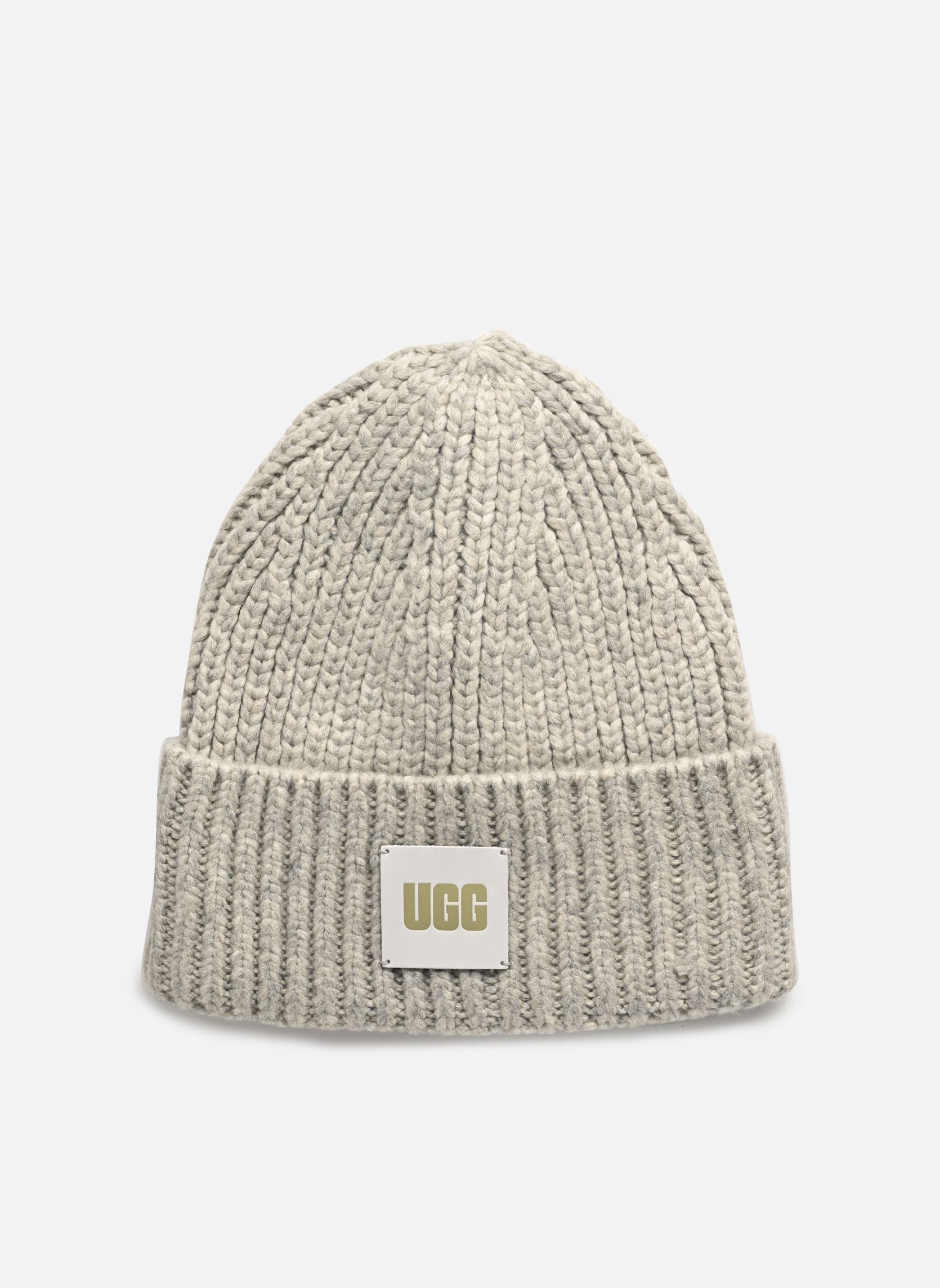 Bonnets UGG W Rib Knit Beanie pour Accessoires - vue 2