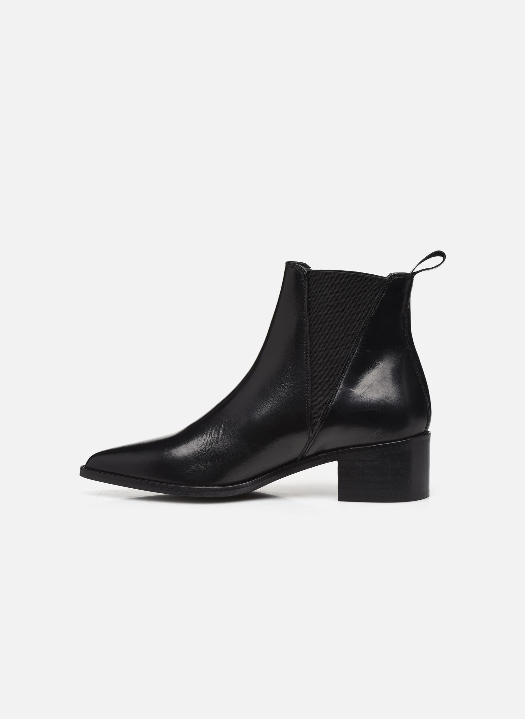 Bottines basses ANOKI femme noir Jonak Bottines basses ANOKI femme noir CUIR NOIR