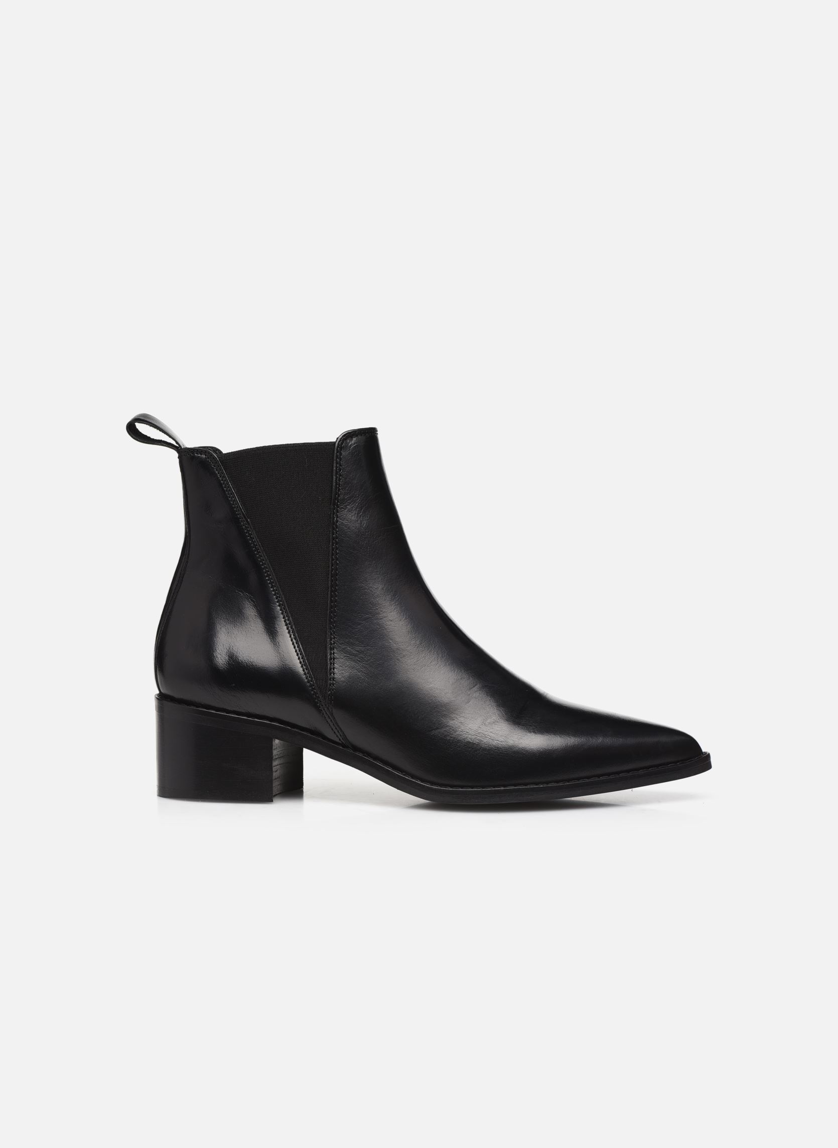 Bottines basses ANOKI femme noir Jonak Bottines basses ANOKI femme noir CUIR NOIR