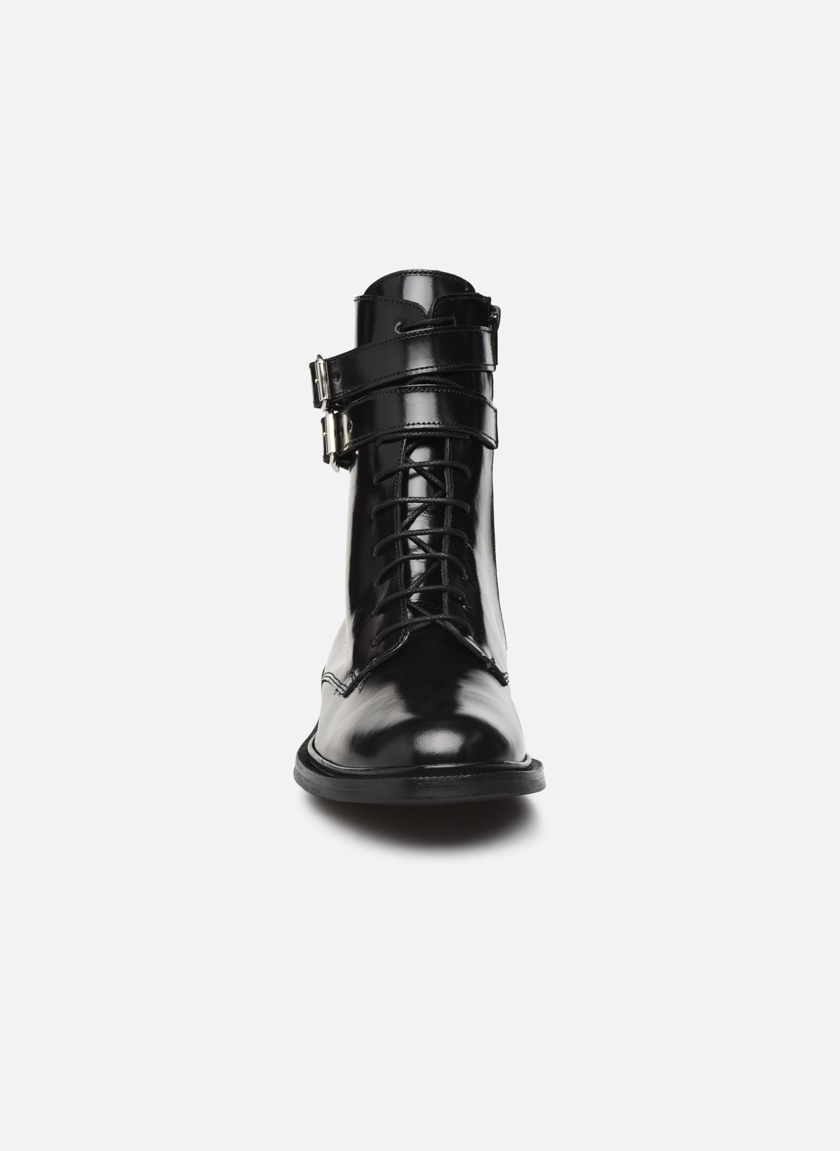 Geschnürte Stiefeletten DEZIBRE damen schwarz Jonak Geschnürte Stiefeletten DEZIBRE damen schwarz CUIR NOIR
