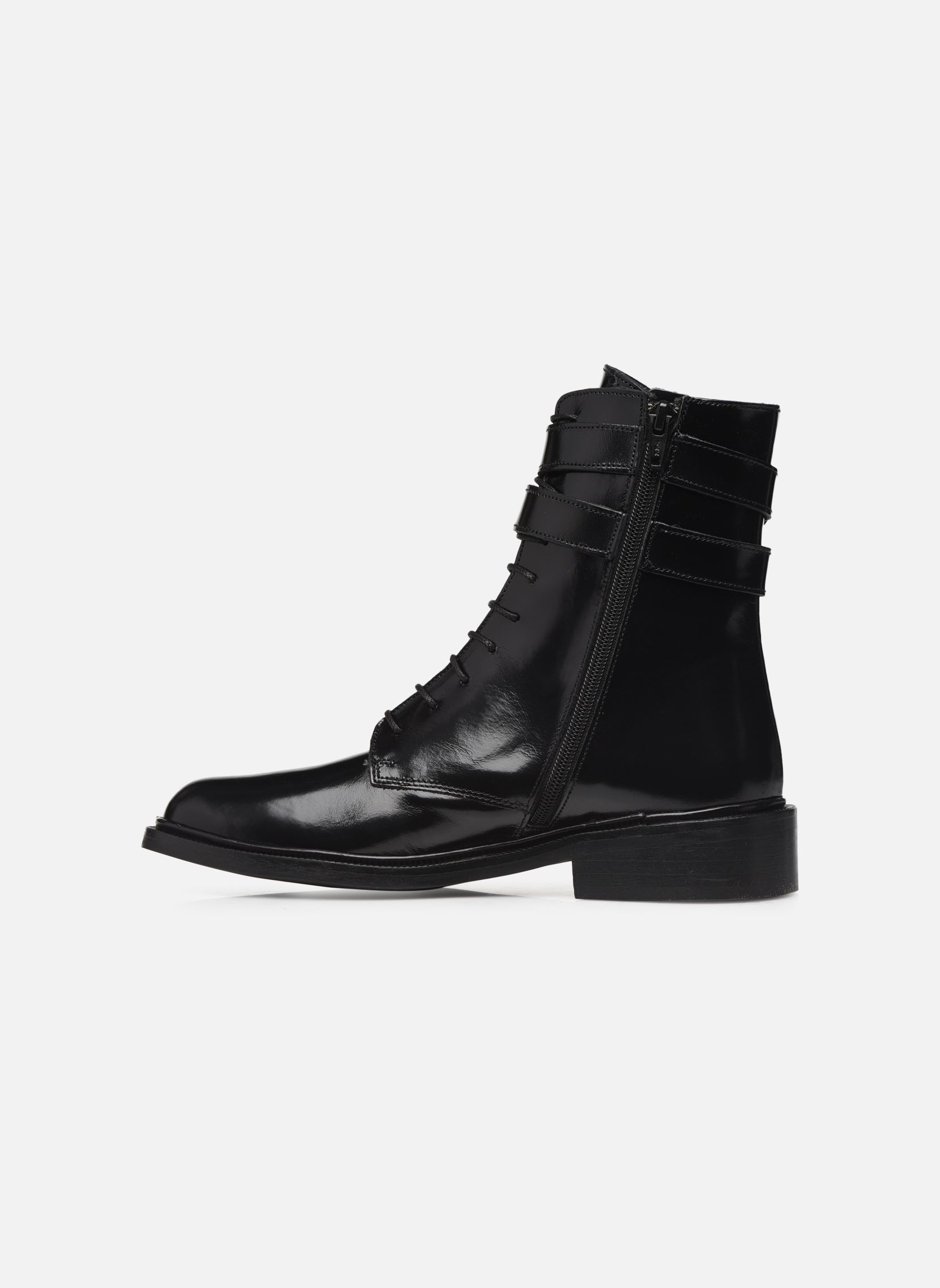 Geschnürte Stiefeletten DEZIBRE damen schwarz Jonak Geschnürte Stiefeletten DEZIBRE damen schwarz CUIR NOIR