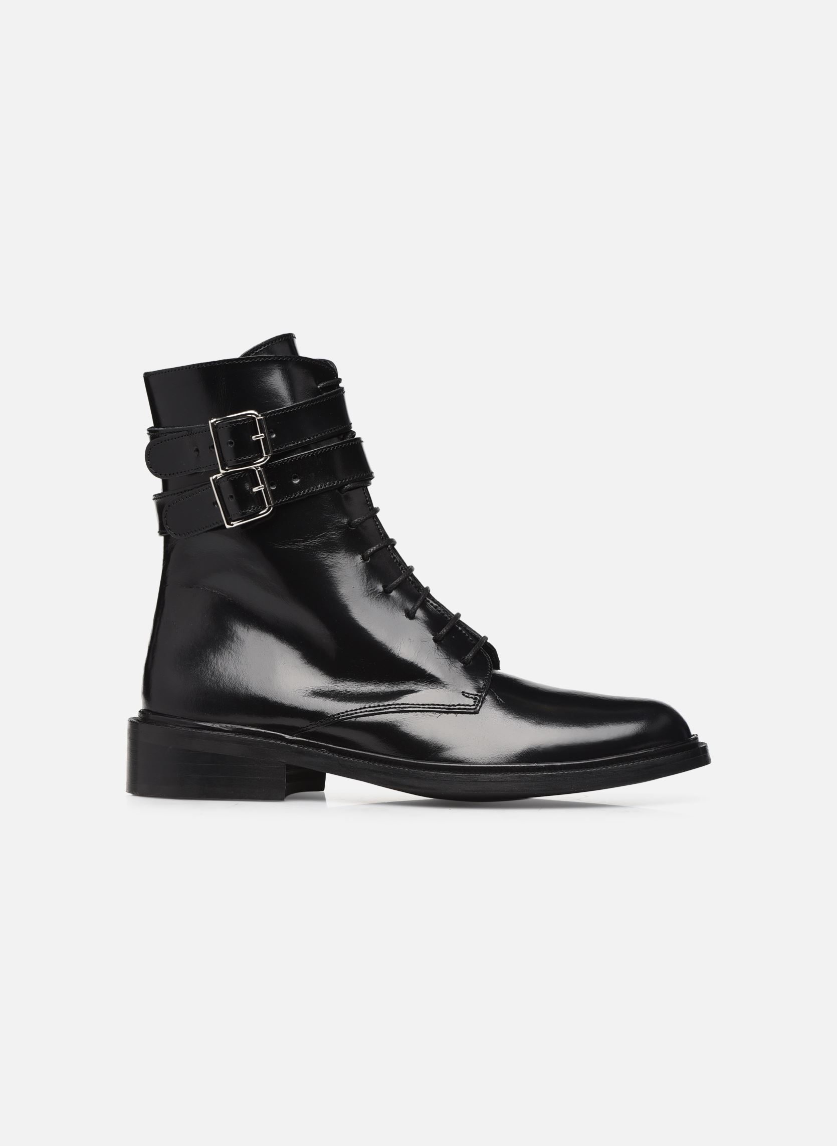 Geschnürte Stiefeletten DEZIBRE damen schwarz Jonak Geschnürte Stiefeletten DEZIBRE damen schwarz CUIR NOIR