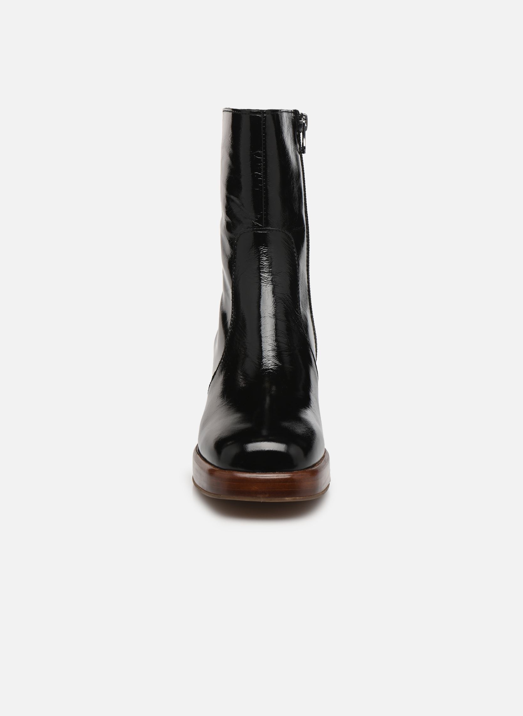 Bottines basses BRIGAND femme noir Jonak Bottines basses BRIGAND femme noir CUIR BRILLANT NOIR