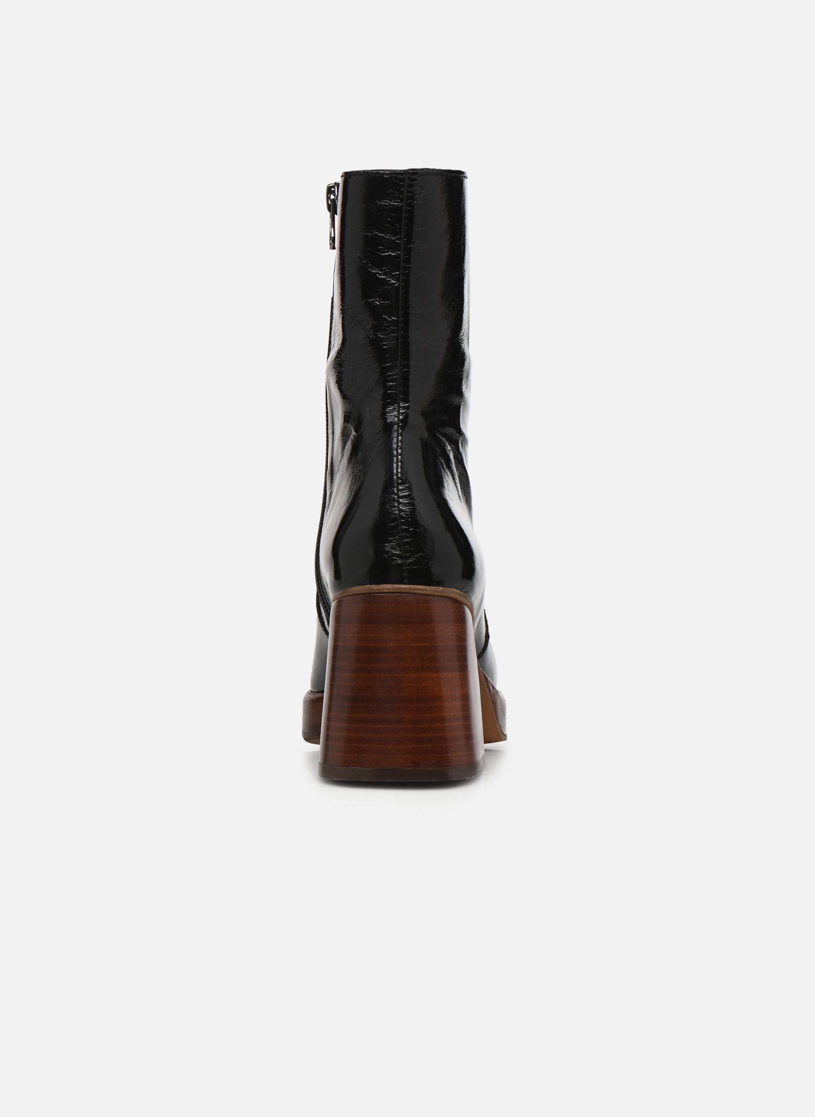Bottines basses BRIGAND femme noir Jonak Bottines basses BRIGAND femme noir CUIR BRILLANT NOIR