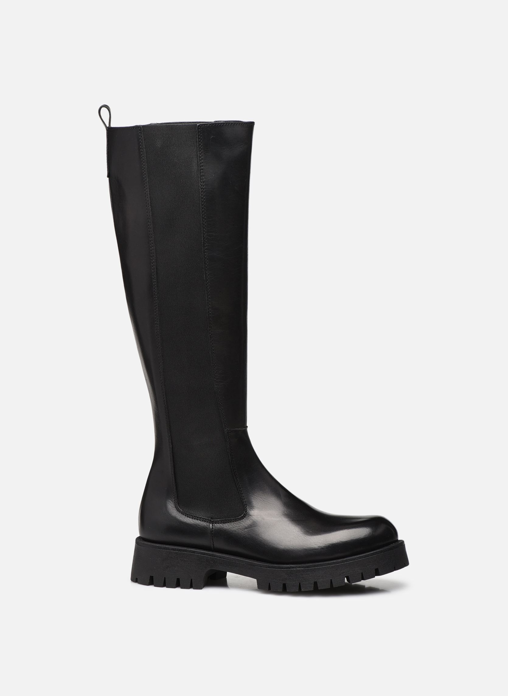 Bottes REBEL femme noir Jonak Bottes REBEL femme noir Cuir noir