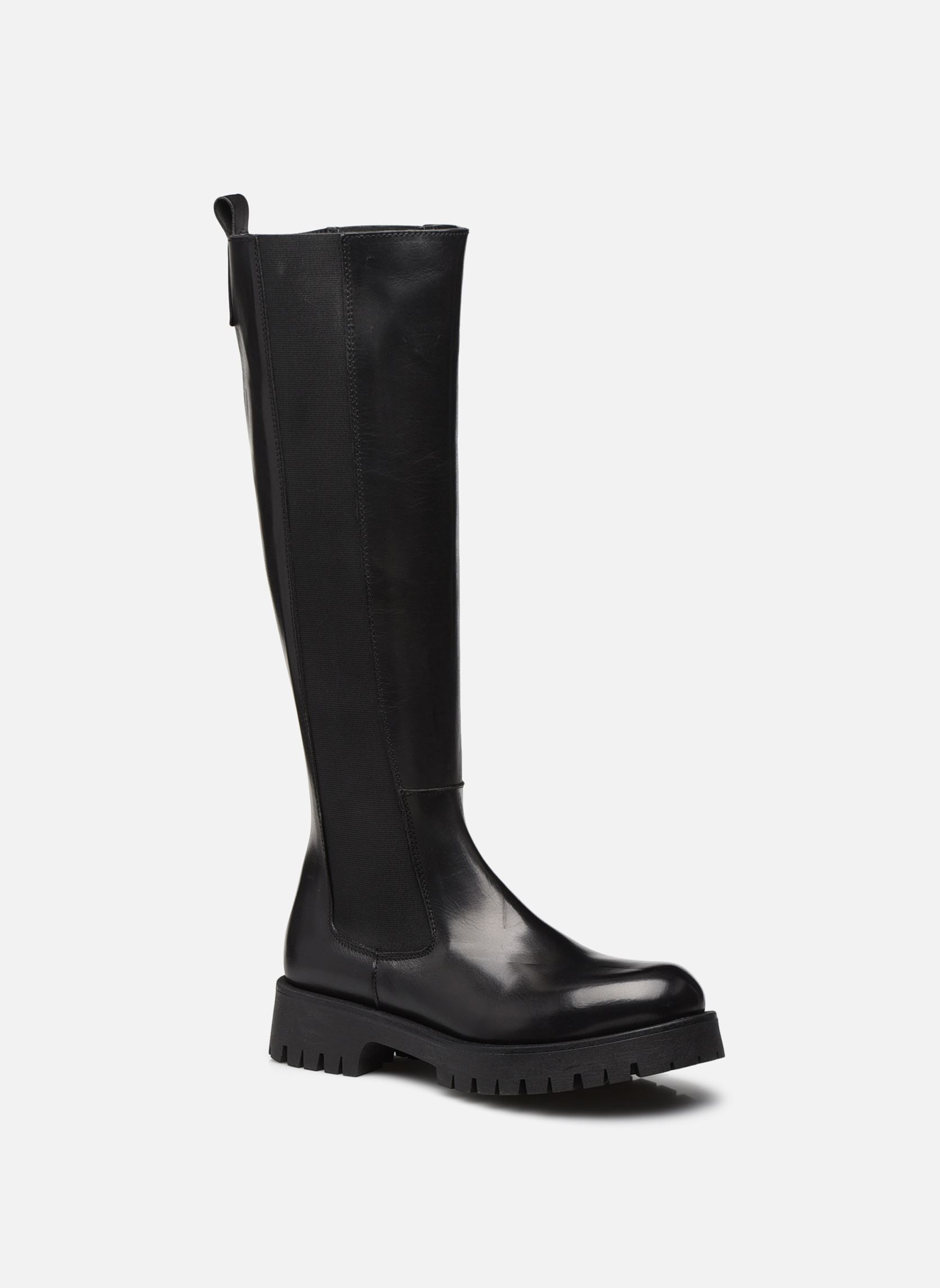 Bottes REBEL femme noir Jonak Bottes REBEL femme noir Cuir noir