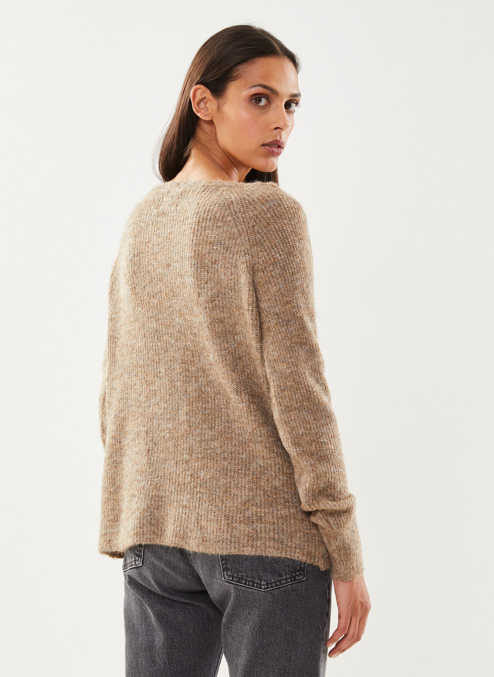 Pulls Pcellen Ls V-Neck Knit Noos Bc femme gris Pieces Pulls Pcellen Ls V-Neck Knit Noos Bc femme gris FOSSIL