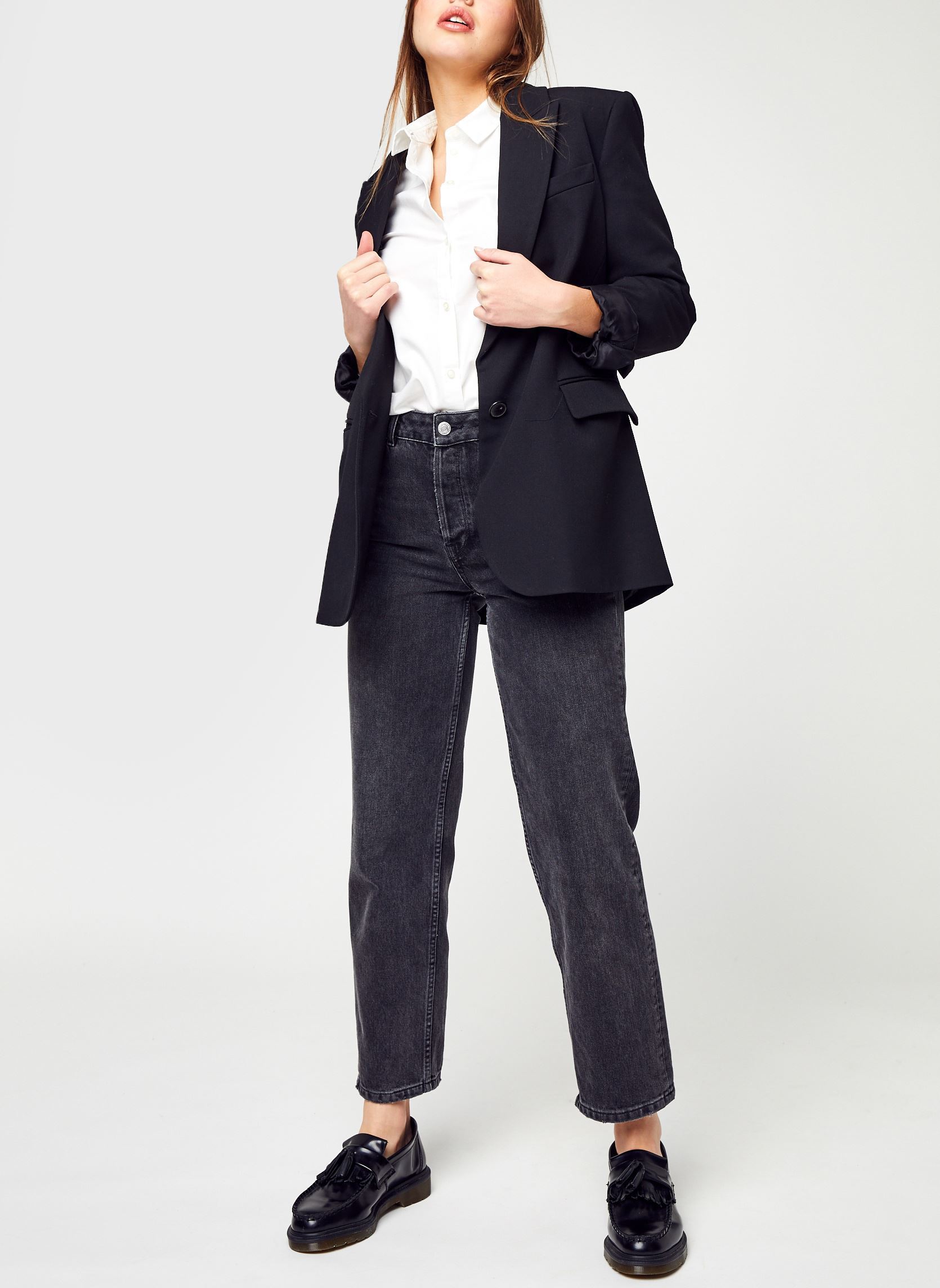 Chemises Pcirena Ls Oxford Shirt Noos Bc femme blanc Pieces Chemises Pcirena Ls Oxford Shirt Noos Bc femme blanc BRIGHT WHITE