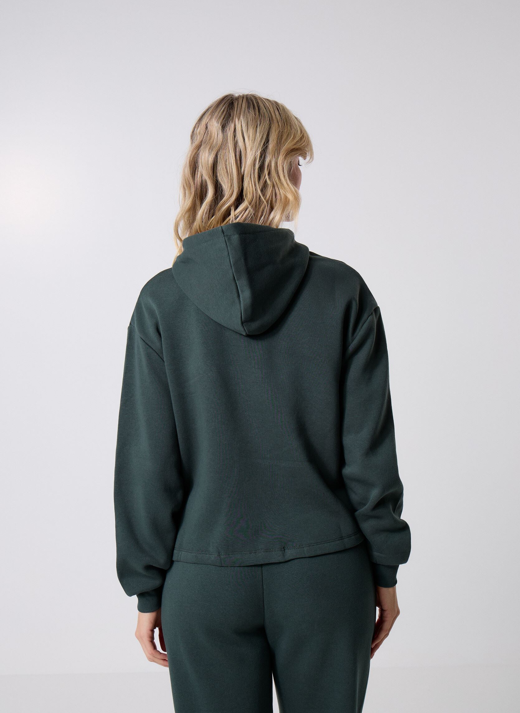 Sweats à capuche Pcchilli Ls Heart Hoodie D2D femme vert Pieces Sweats à capuche Pcchilli Ls Heart Hoodie D2D femme vert Darkest Spruce