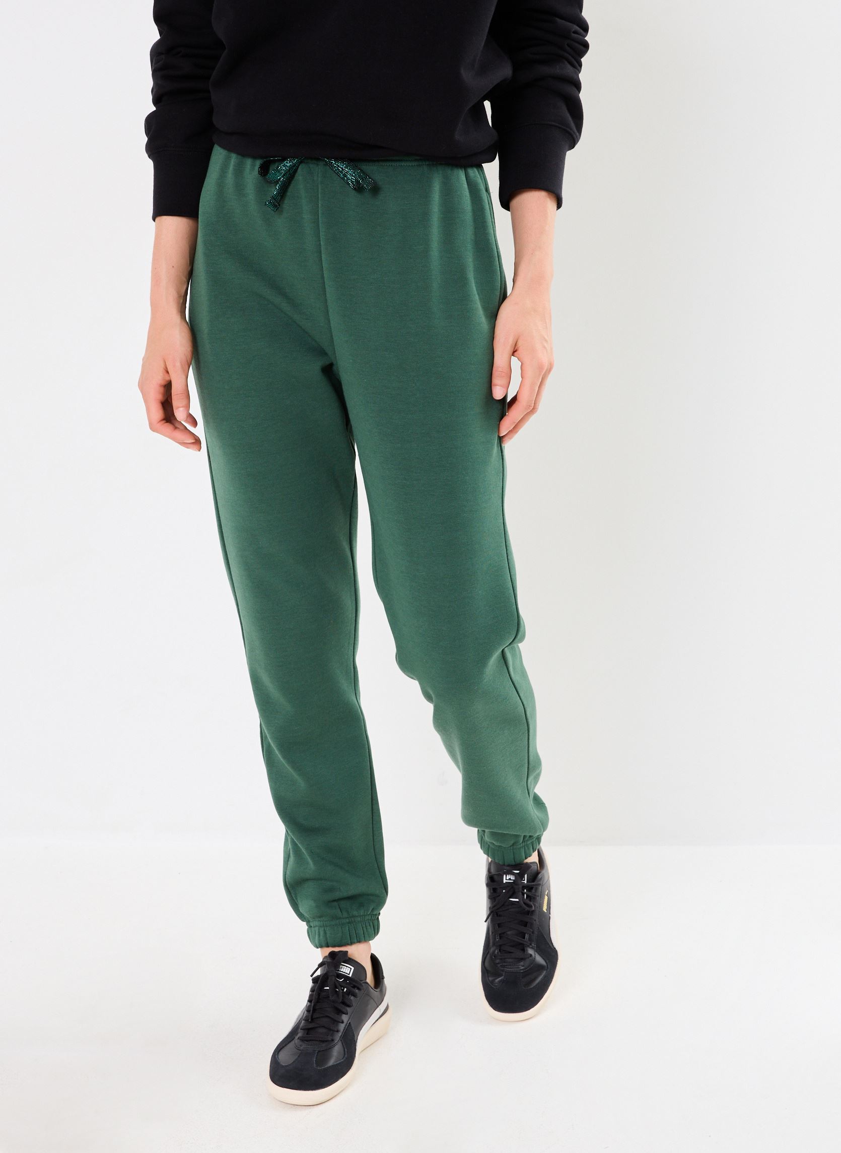 Bas de jogging Pcchilli Hw Heart Sweat Pants D2D femme vert Pieces Bas de jogging Pcchilli Hw Heart Sweat Pants D2D femme vert Trekking Green
