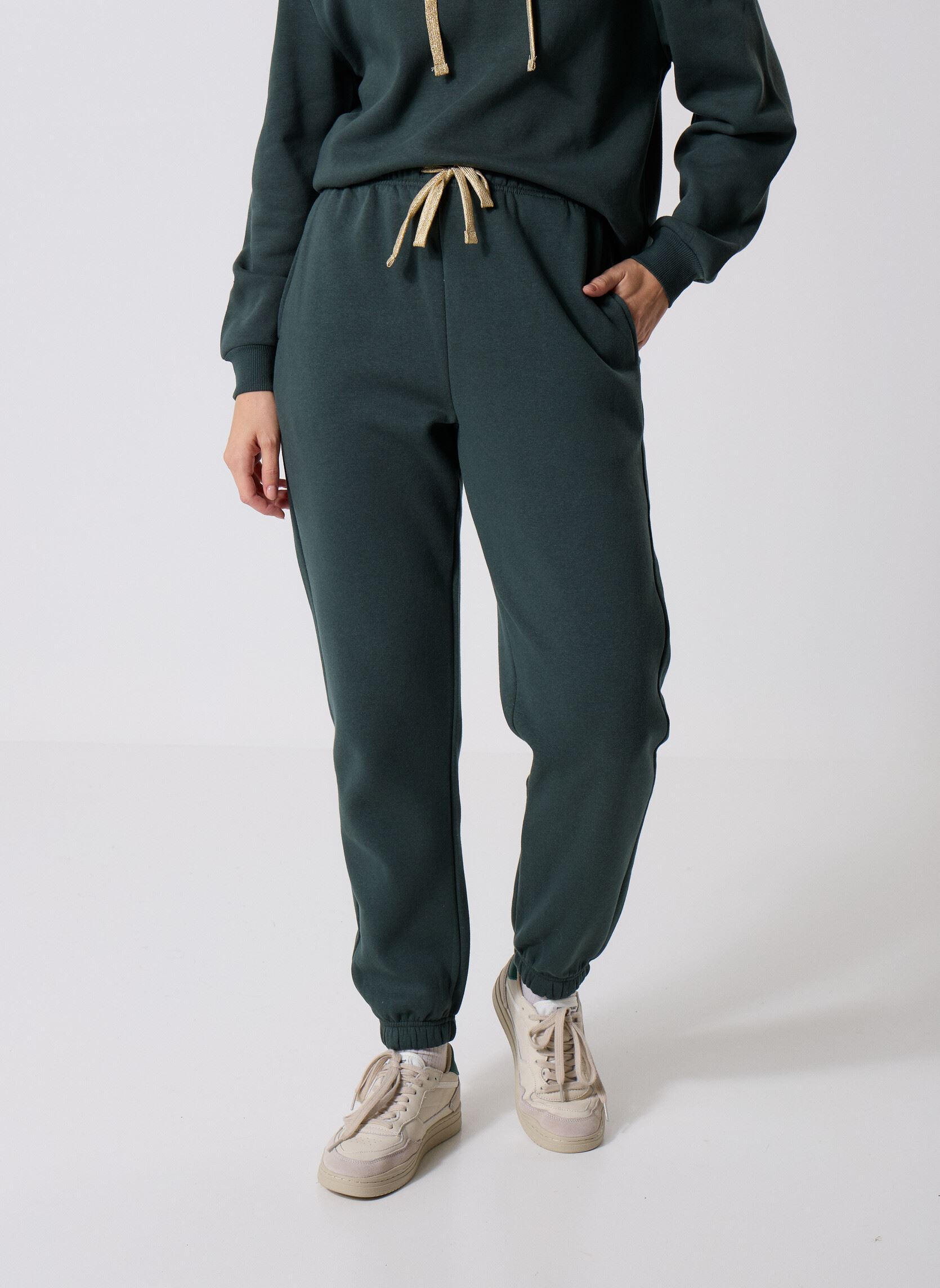 Jogginghosen Pcchilli Hw Heart Sweat Pants D2D damen grün Pieces Jogginghosen Pcchilli Hw Heart Sweat Pants D2D damen grün Darkest Spruce