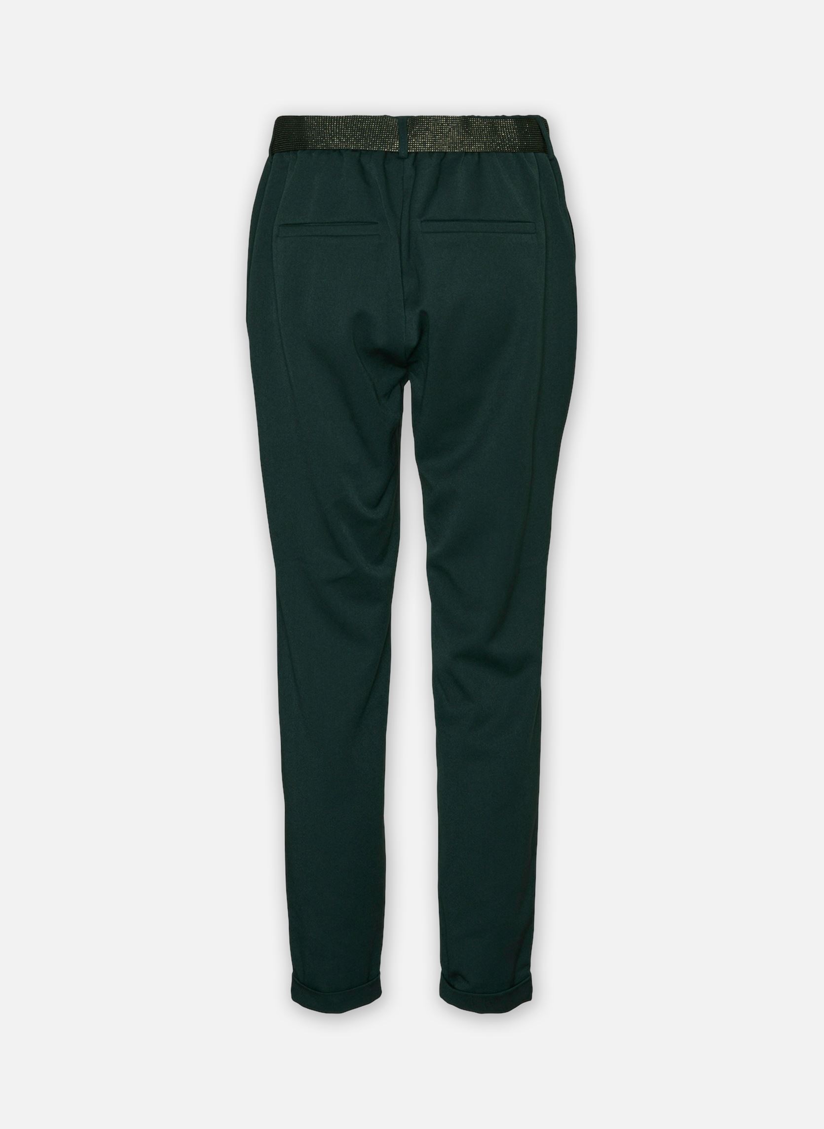 Pantalons slim Vmkaya Mr Loose Tapered Belt Pant Lcs femme noir Vero Moda Pantalons slim Vmkaya Mr Loose Tapered Belt Pant Lcs femme noir Scarab