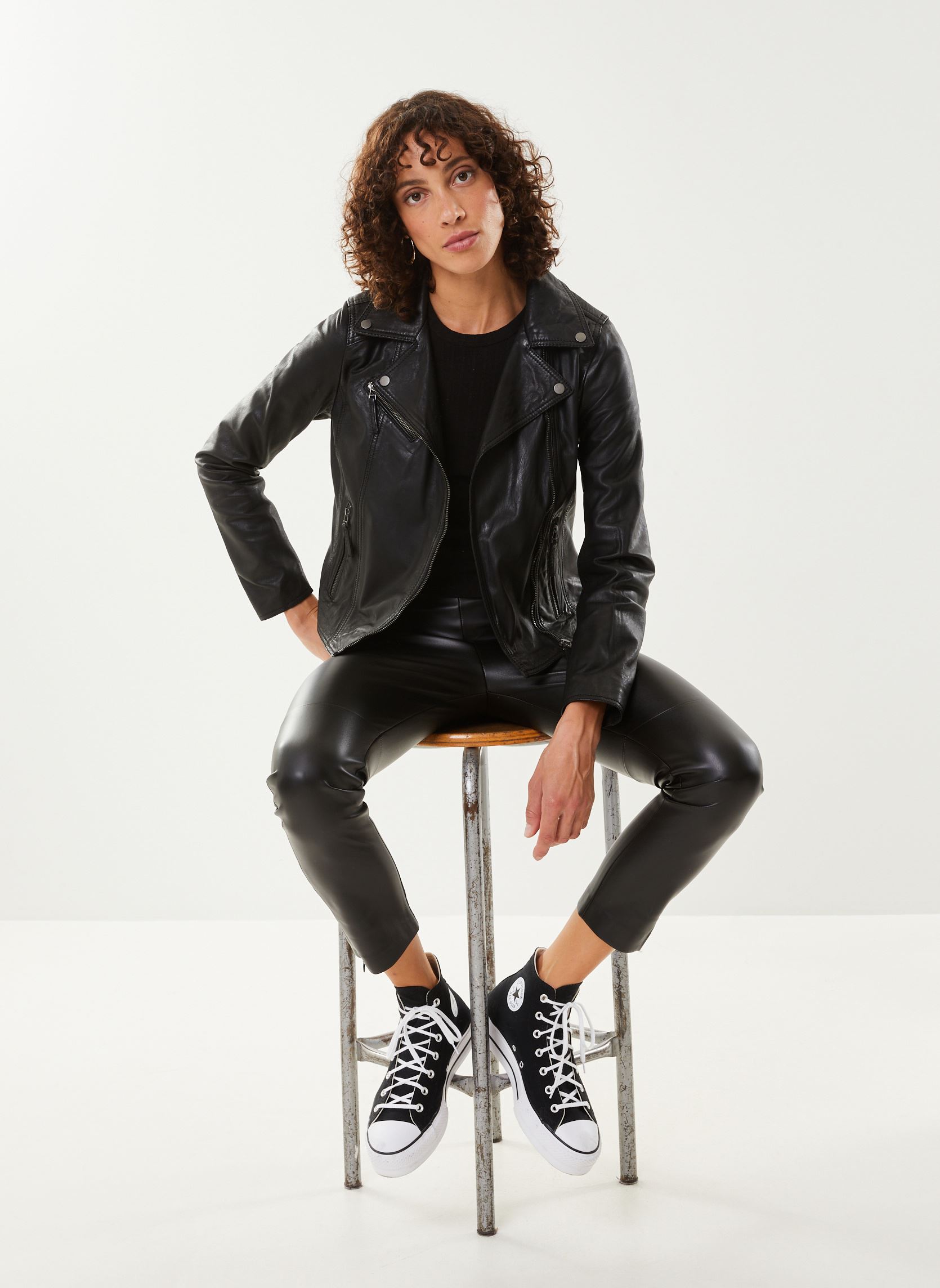 Bomberjacken CLIPS damen schwarz Oakwood Bomberjacken CLIPS damen schwarz Noir