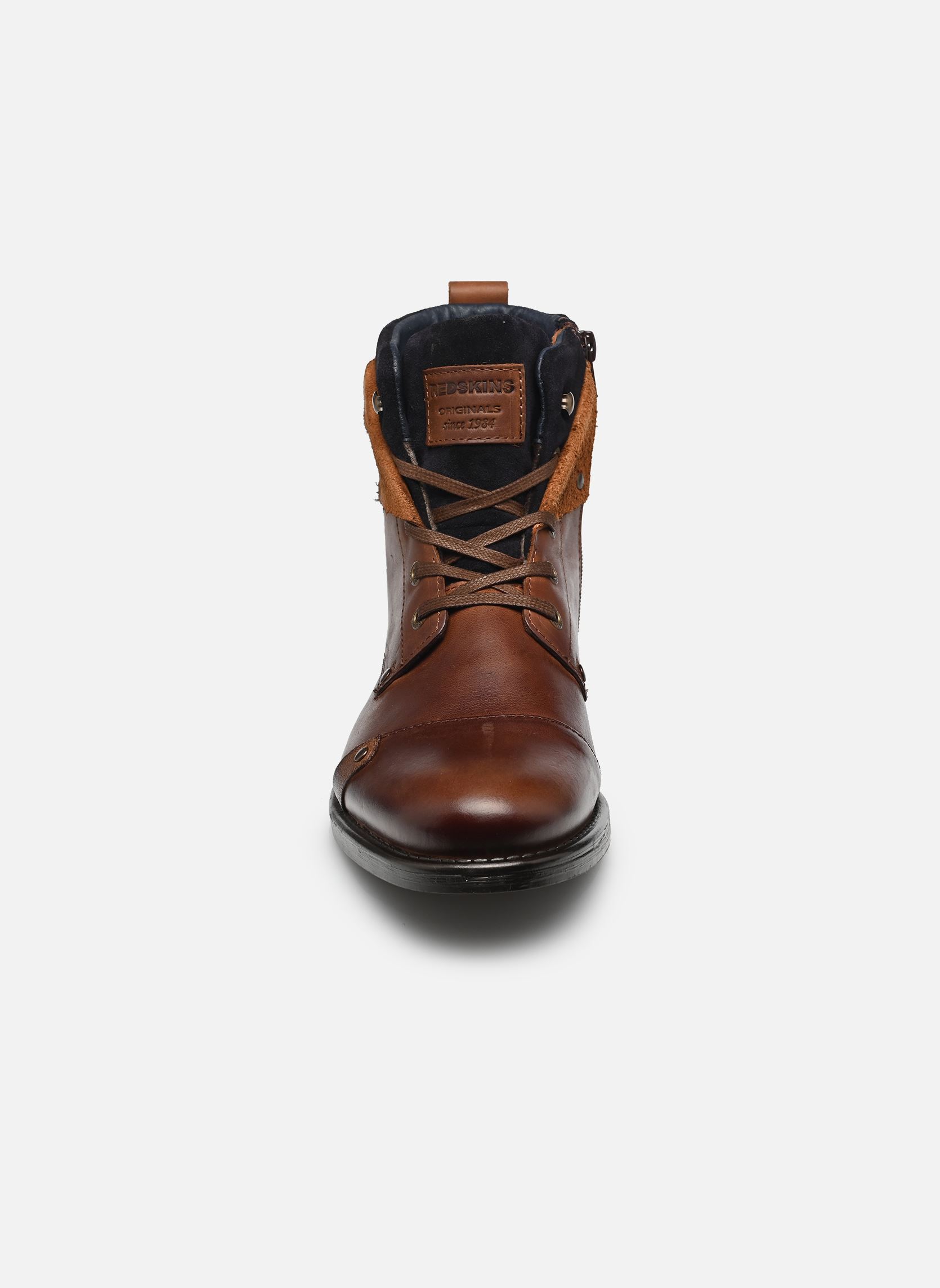 Bottines à lacets YEDOS homme marron Redskins Bottines à lacets YEDOS homme marron BRANDY+MARINE