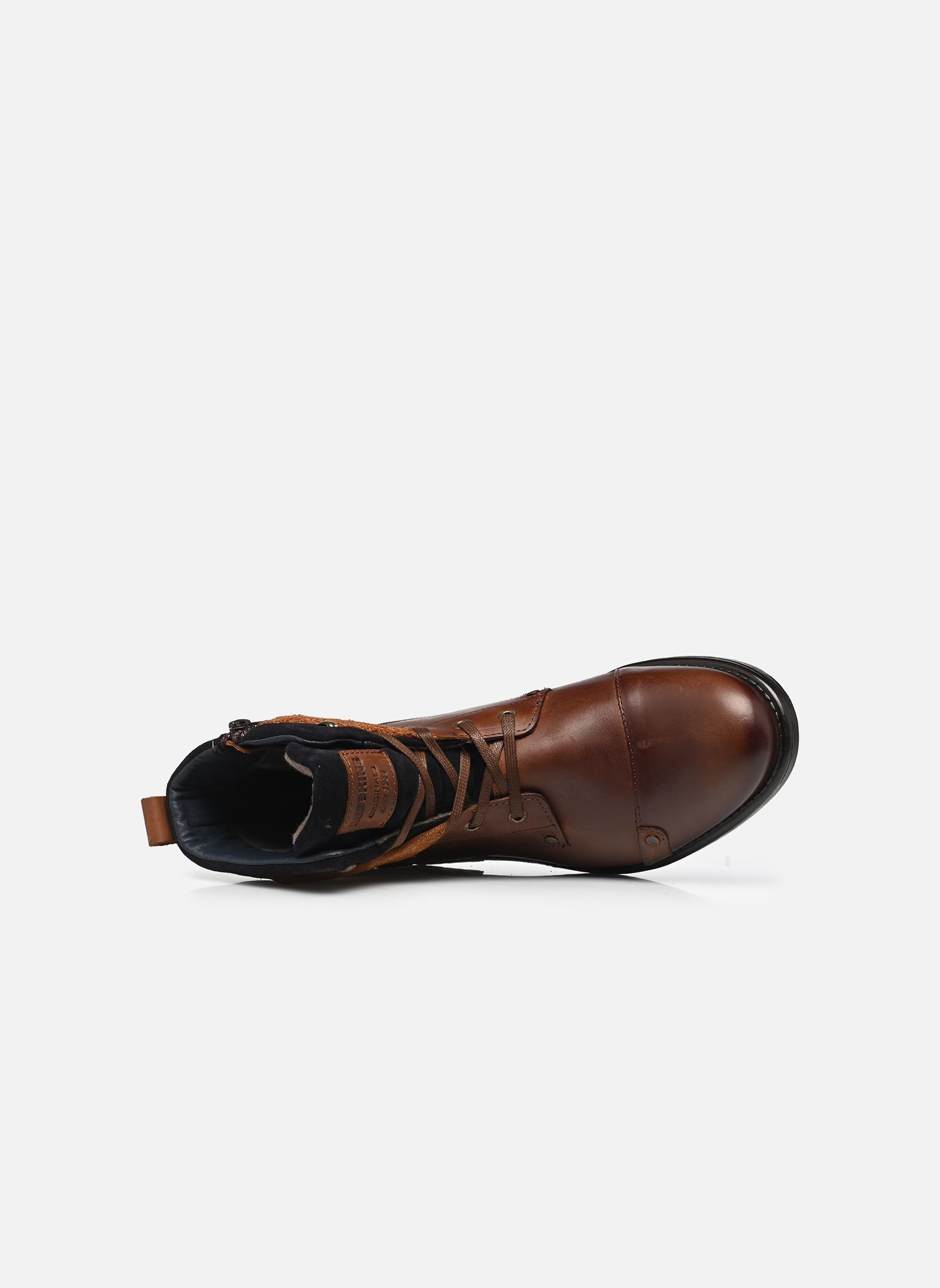 Bottines à lacets YEDOS homme marron Redskins Bottines à lacets YEDOS homme marron BRANDY+MARINE