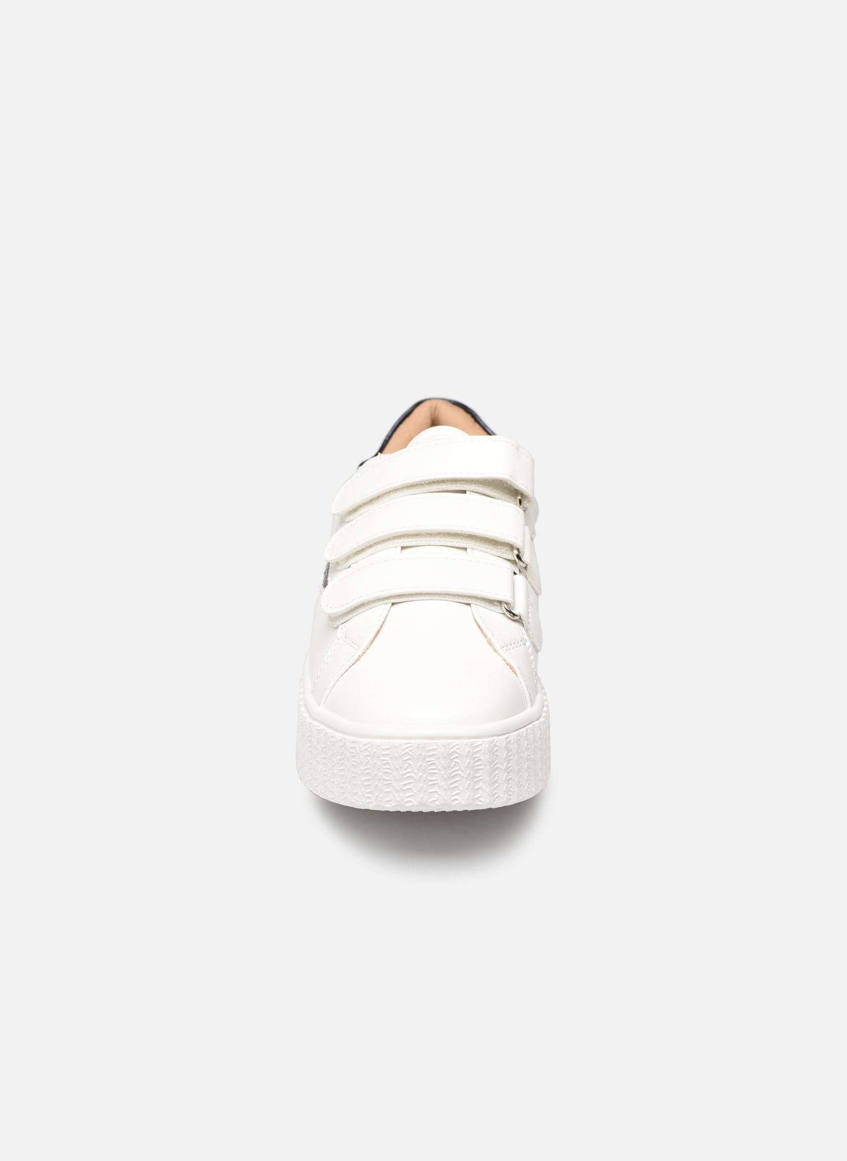 Baskets basses Eva femme blanc Vanessa Wu Baskets basses Eva femme blanc Marine
